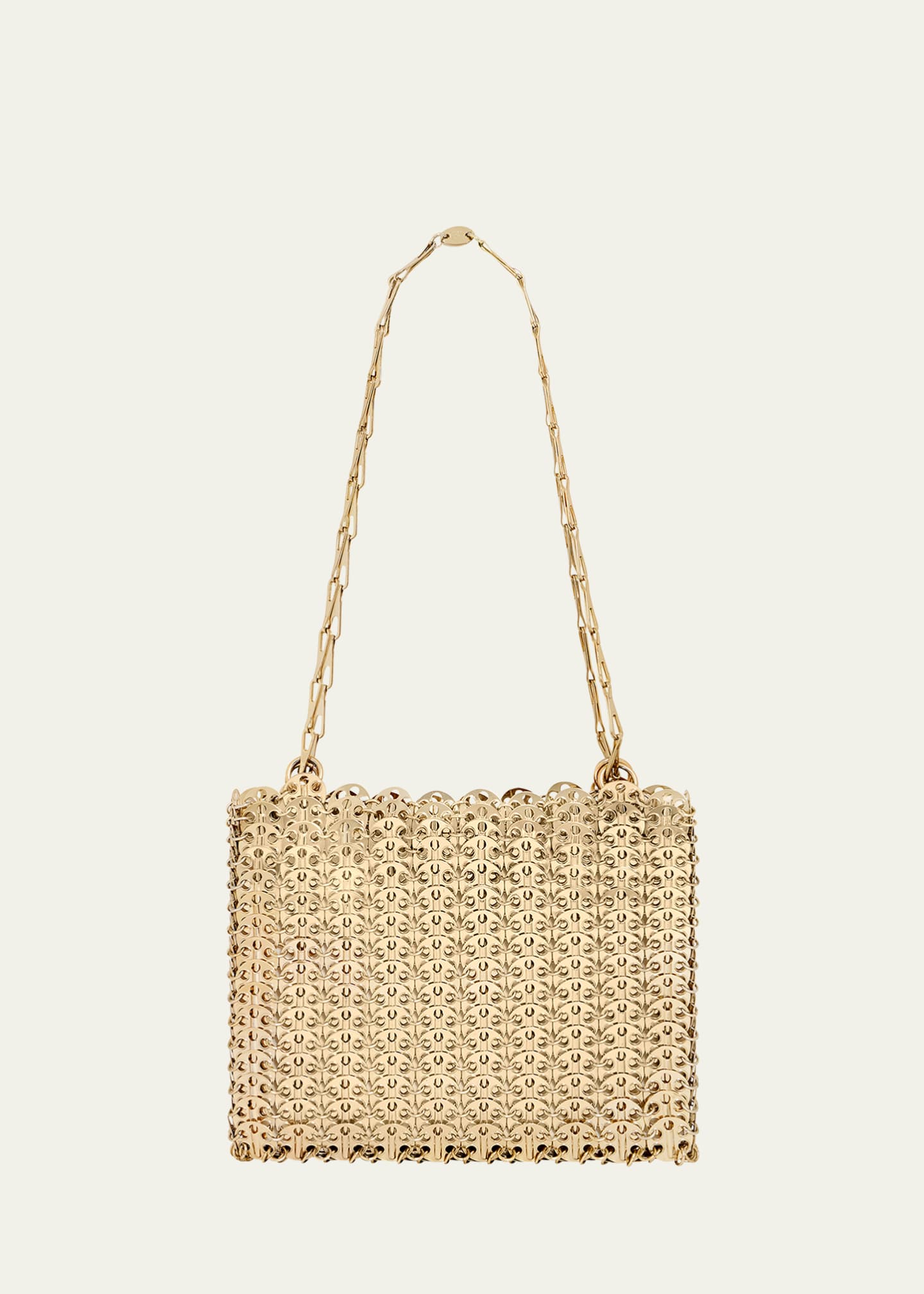 Rabanne 1969 Allover Disc Brass Shoulder Bag Image 1 of 2