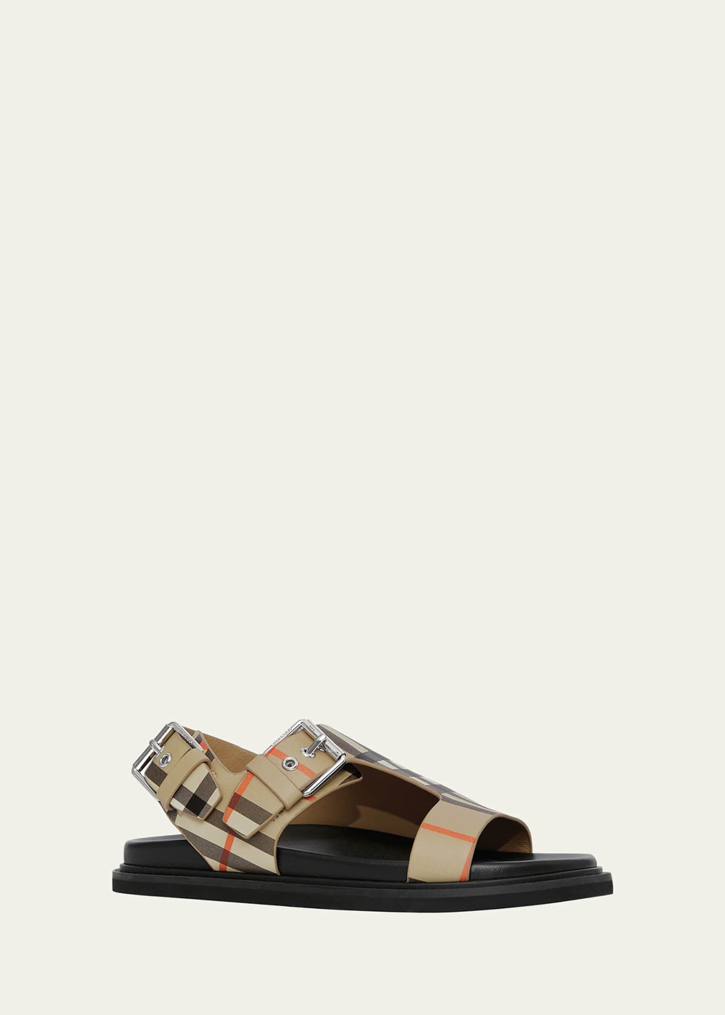 Burberry sandals cheap clearance