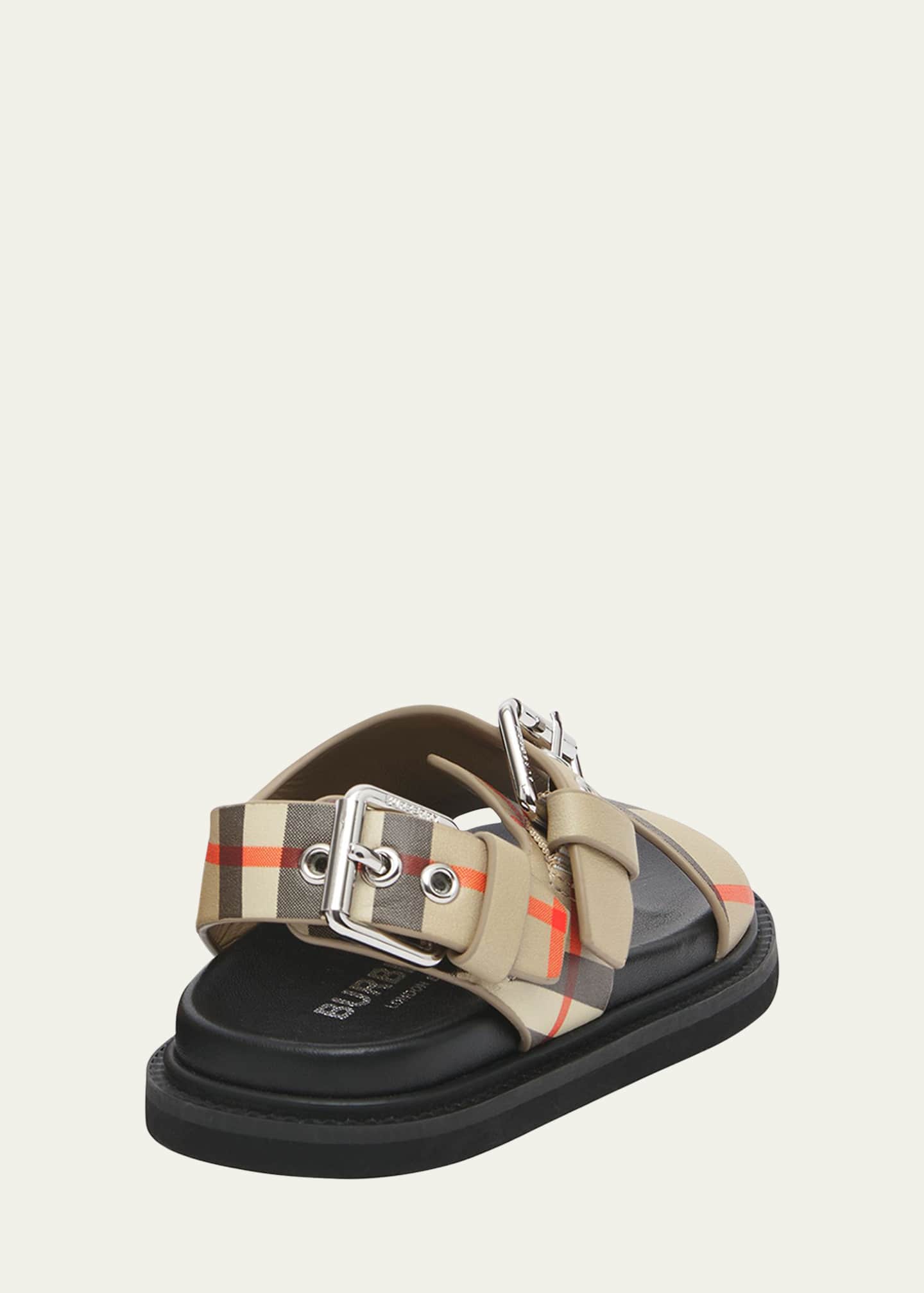 Burberry infant sandals hotsell
