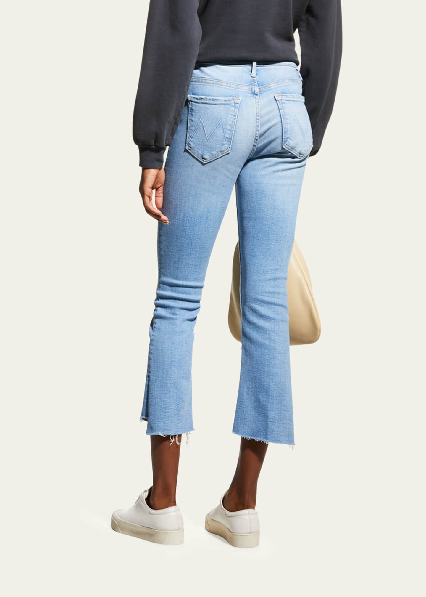 MOTHER The Insider Crop Step Fray Jeans