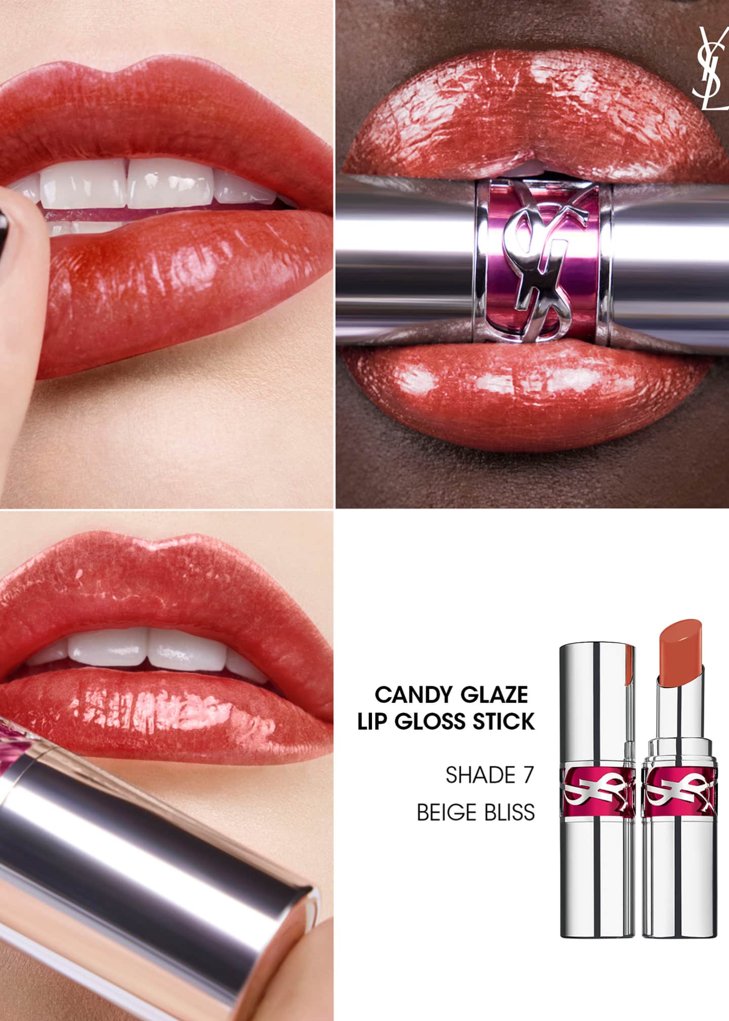 YSL Candy Glaze Lip Gloss Stick (new shades) - The Beauty Look Book