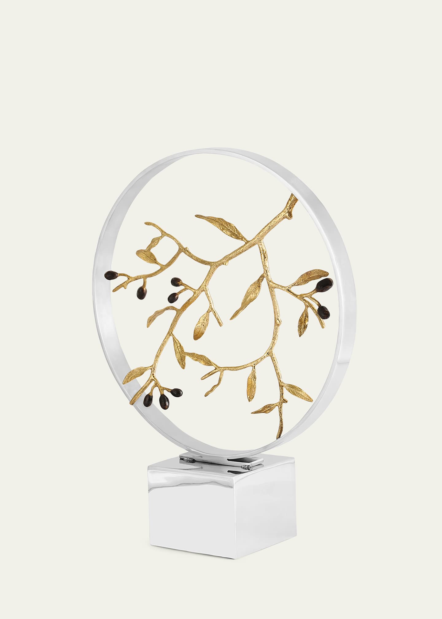Michael Aram Olive Branch Sculptural Urn Image 2 of 2