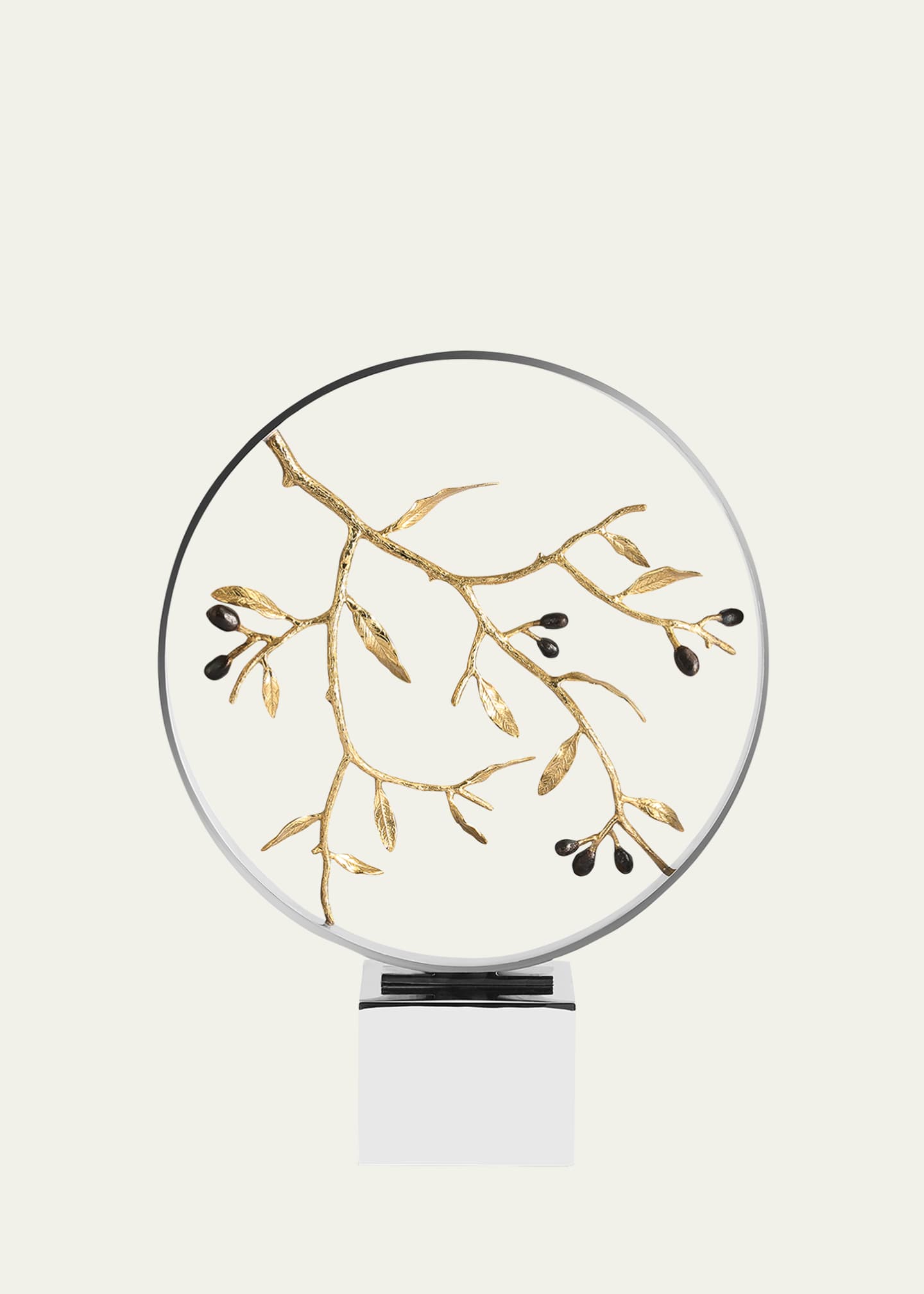 Michael Aram Olive Branch Sculptural Urn Image 1 of 2