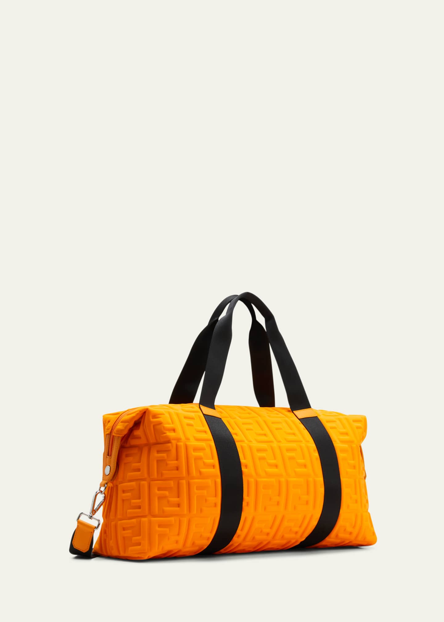 Fendi Kid's FF Logo Embossed Duffle Bag Bergdorf Goodman