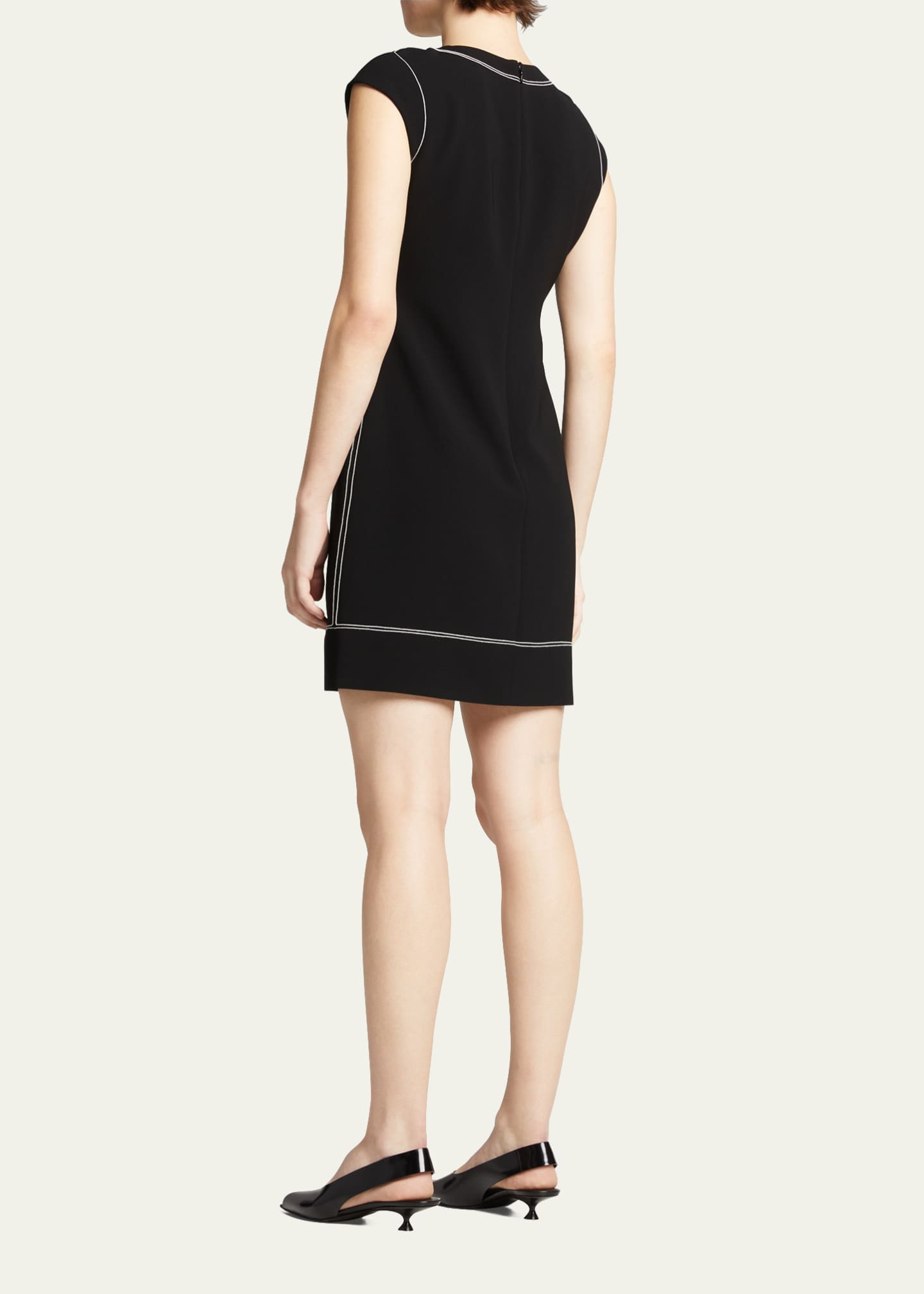 Theory v neck shift dress store