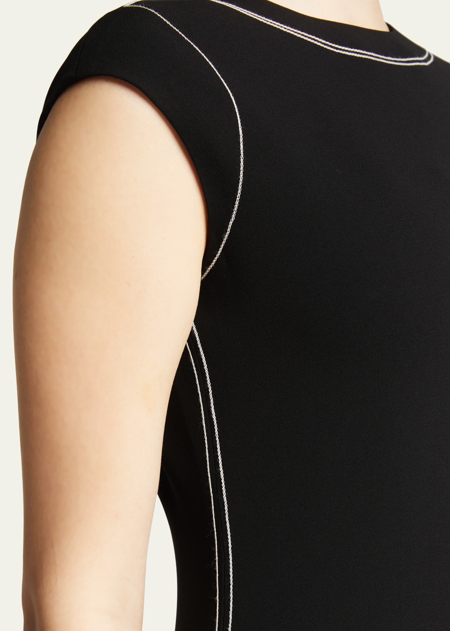 Theory cap outlet sleeve dress