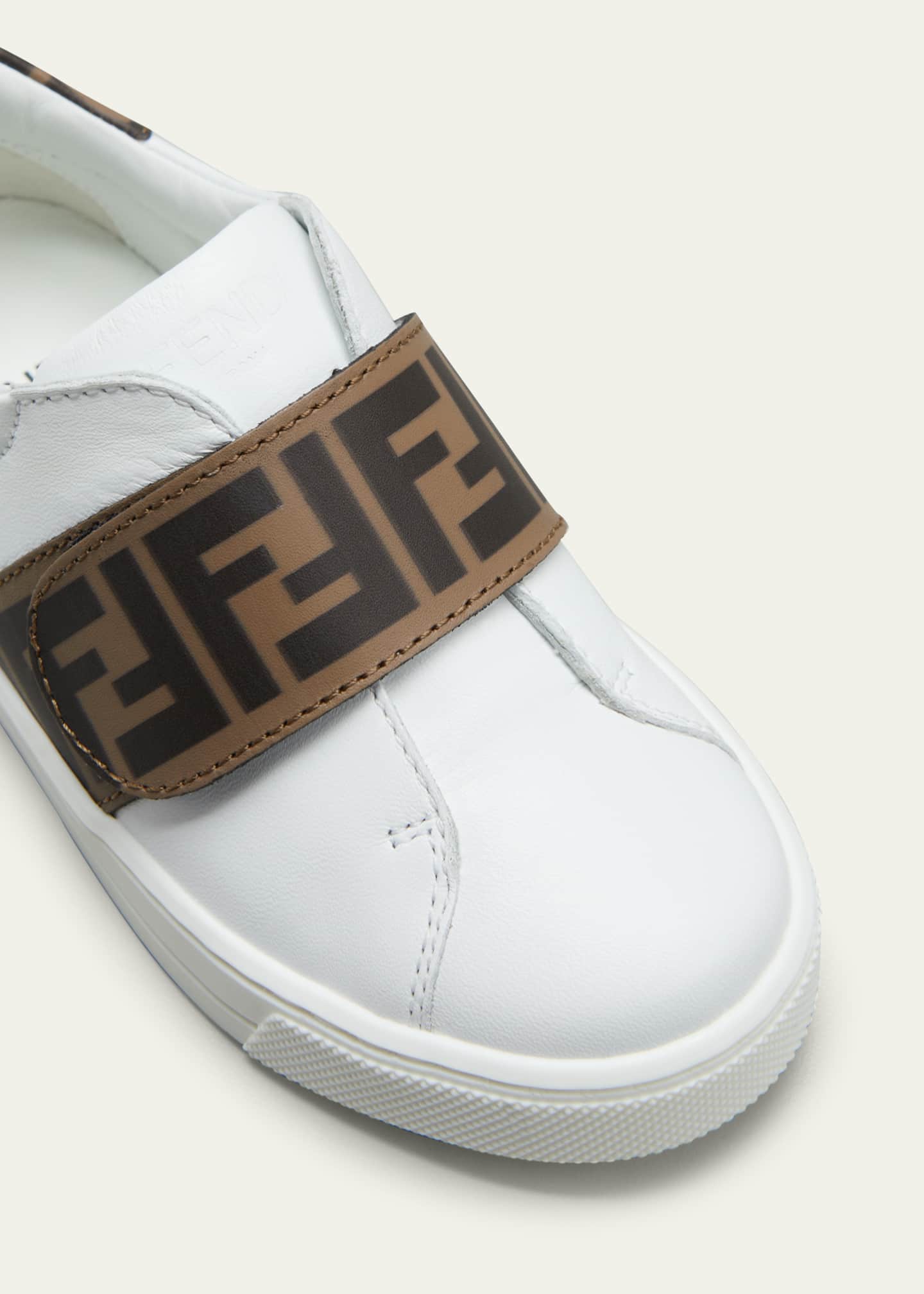 Fendi Kid s Fendi Grip Strap Sneakers Size 19 23