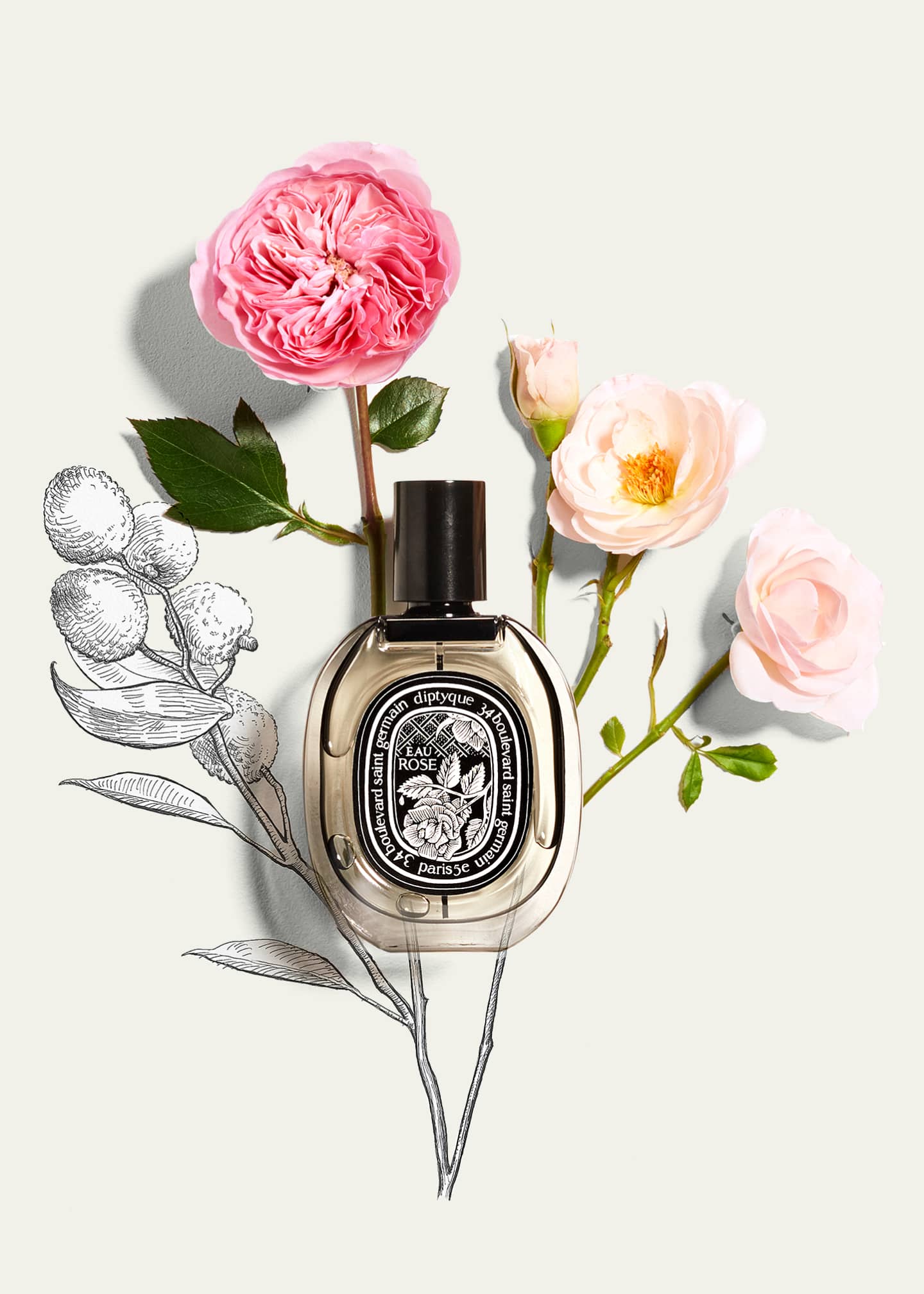 DIPTYQUE Eau Rose Eau de Parfum, 2.4 oz. - Bergdorf Goodman