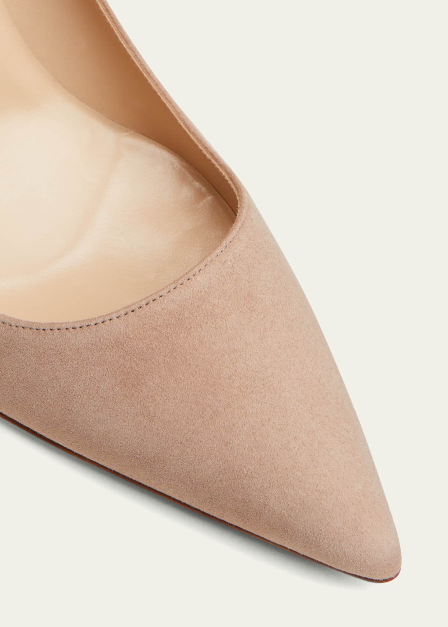 Manolo Blahnik BB 90mm Suede Pumps Image 5 of 5