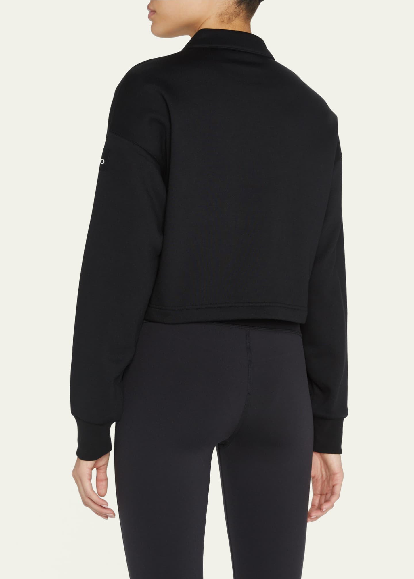 Alo Yoga Ripped French Terry Pullover Hoodie Sweatshirt - Bergdorf