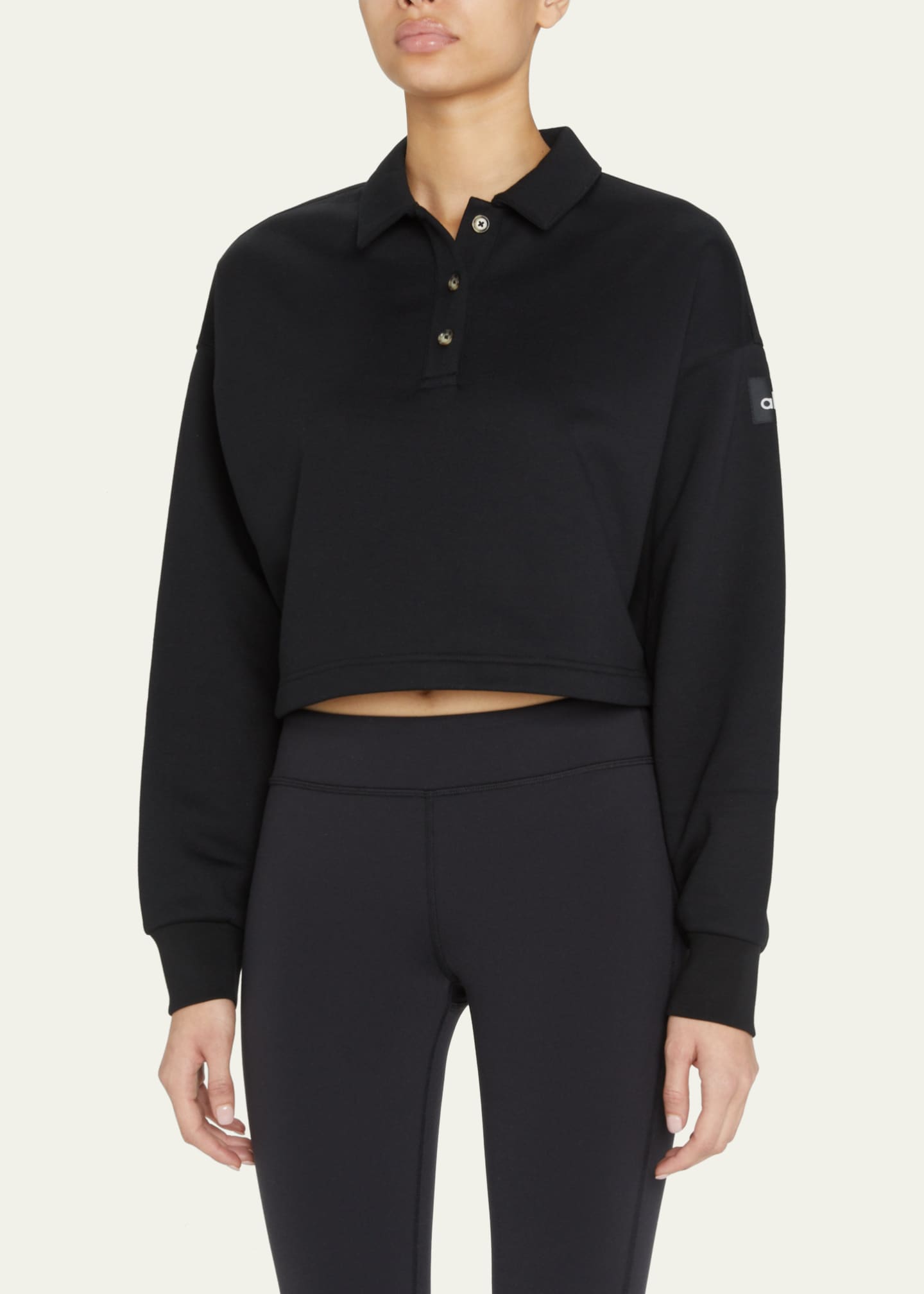 Alo Yoga Polo Club Henley Pullover Sweatshirt - Bergdorf Goodman