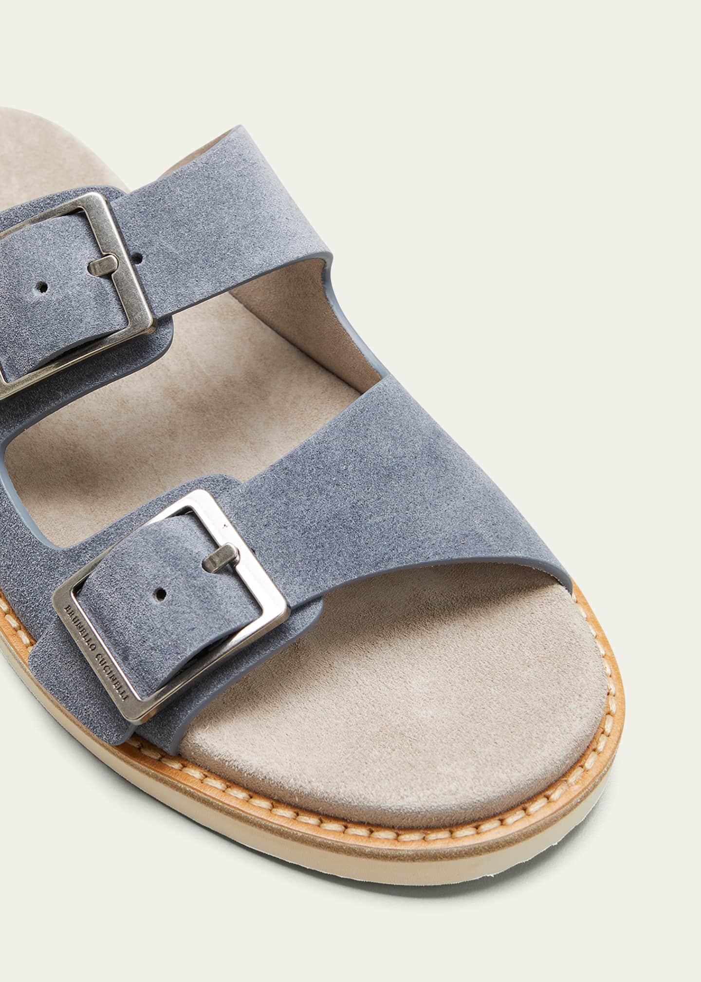 Mens sandals with buckle straps on sale