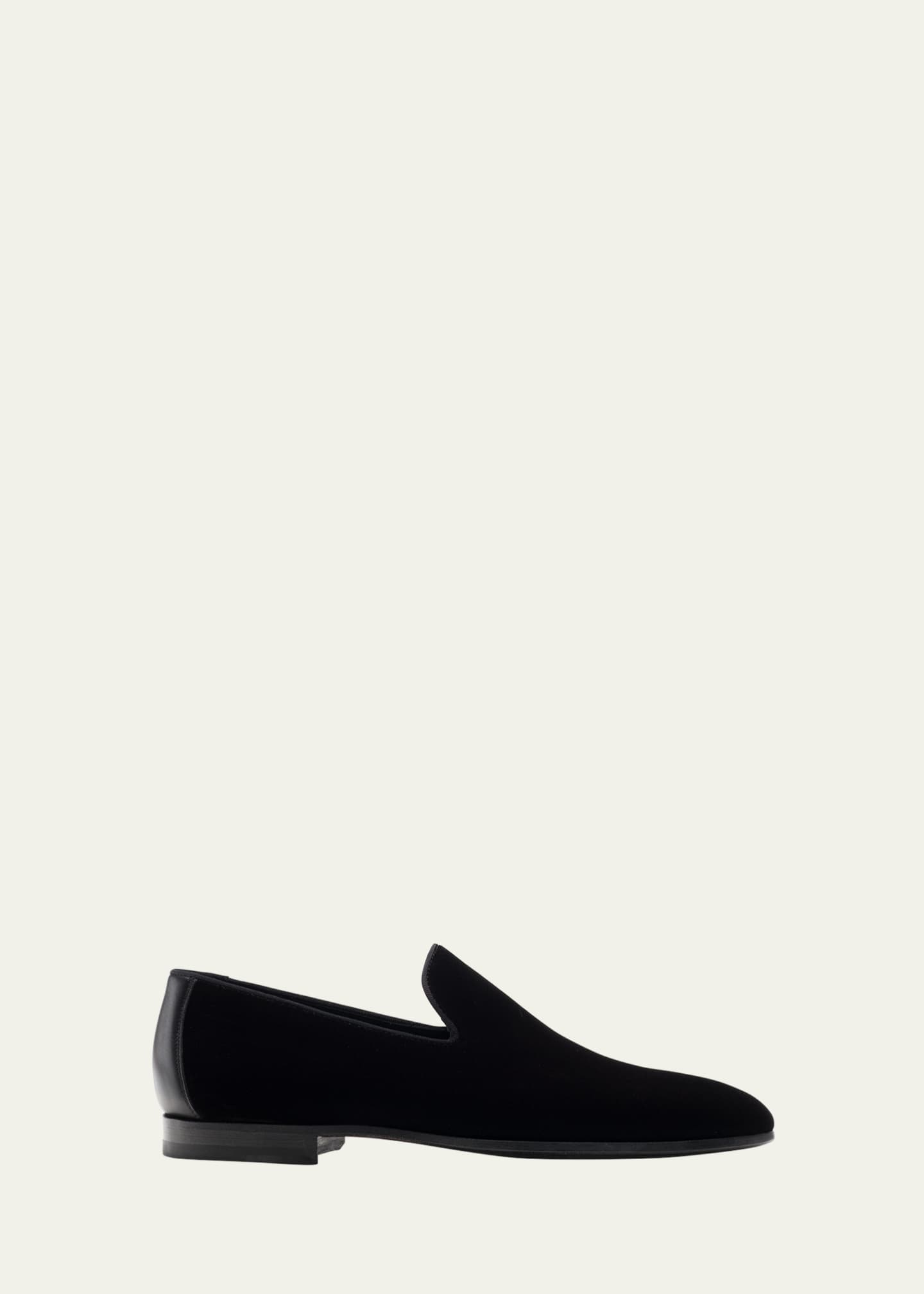 Magnanni Men's Jareth Velvet Venetian Loafers Image 1 of 2