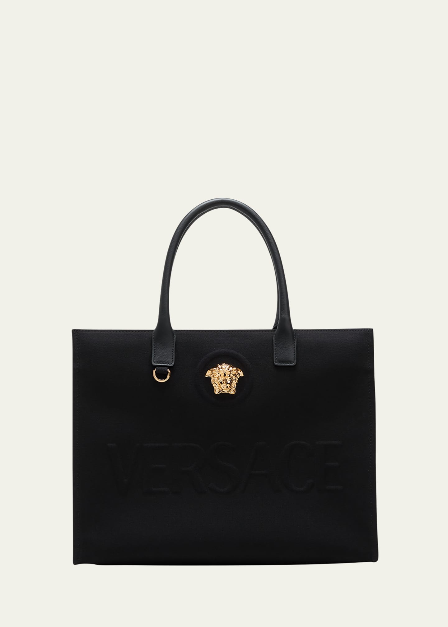 Versace La Medusa Mini Glitter Top-Handle Bag - Bergdorf Goodman