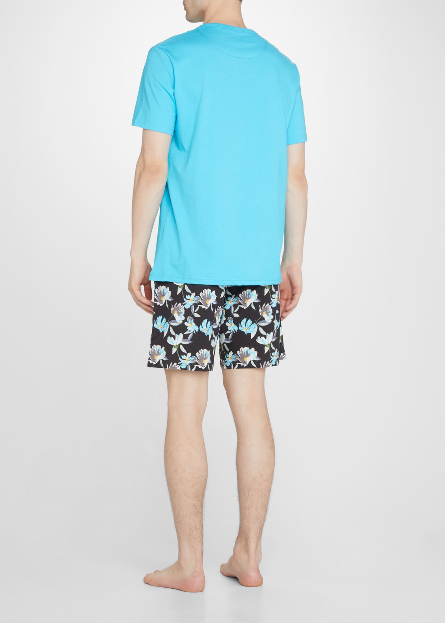 HOM Men's Matching Cotton Short Pajama Set Bergdorf Goodman