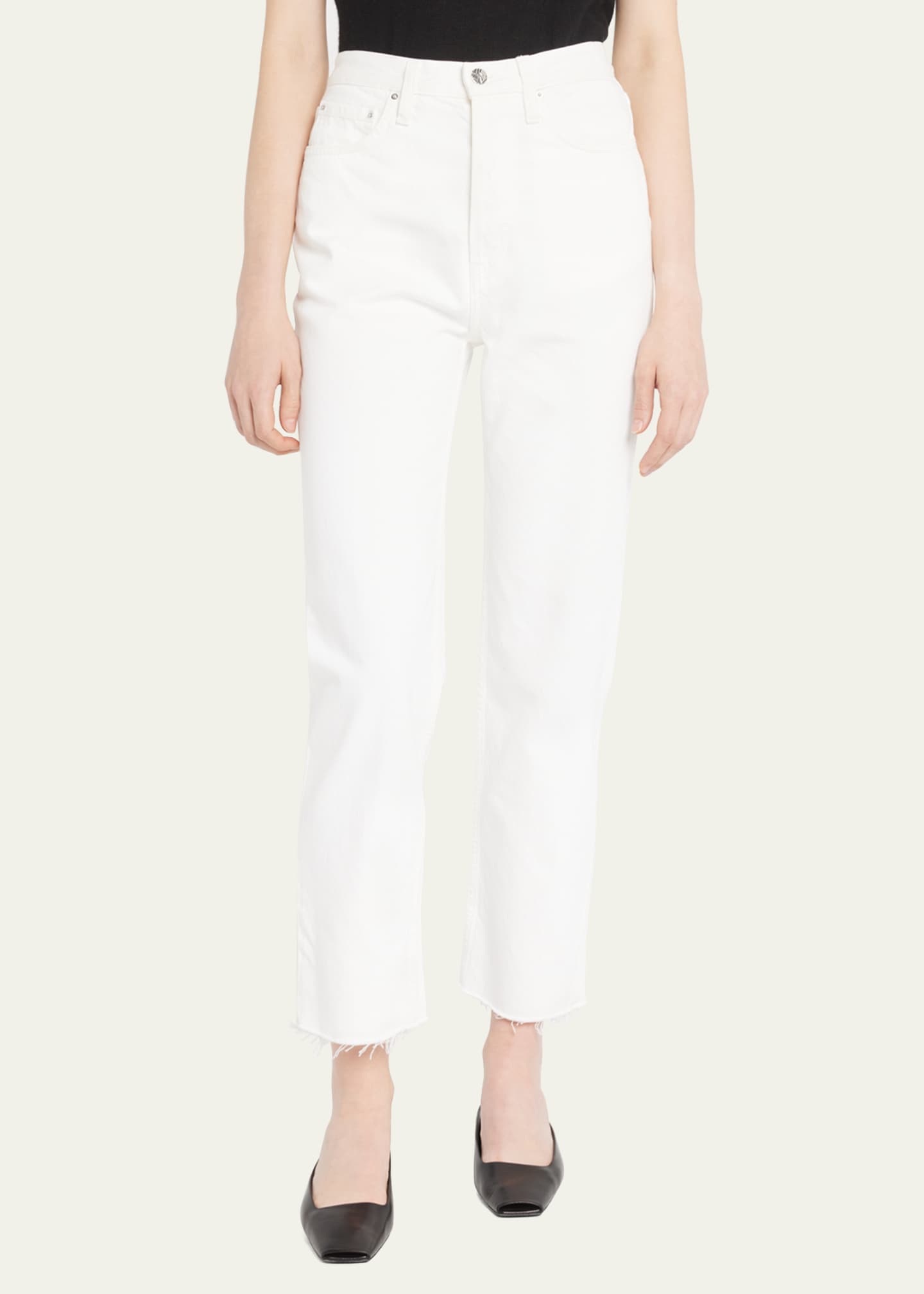 Toteme Classic Straight-Leg Jeans Image 4 of 5