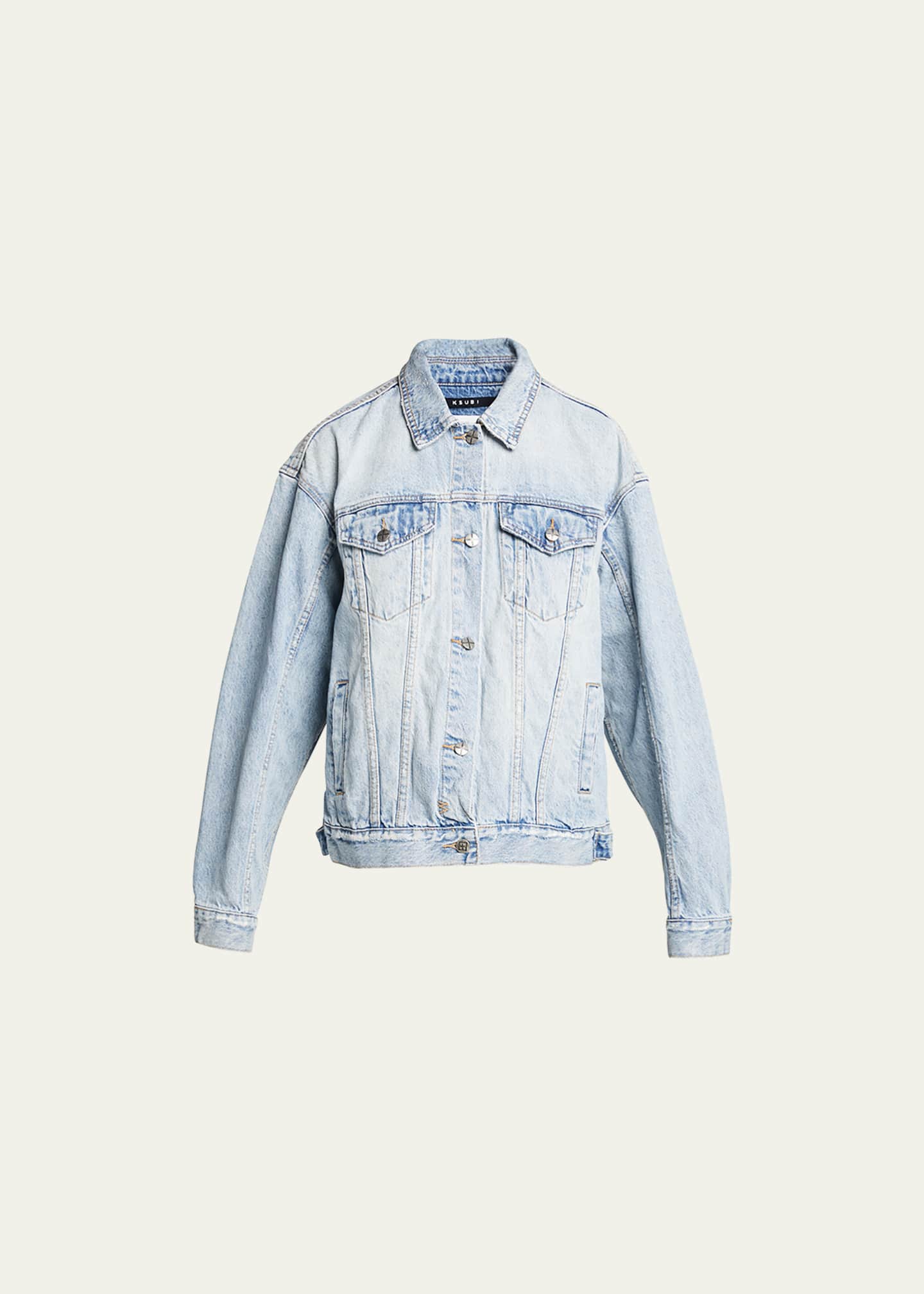 Ksubi Oversized Denim Jacket Bergdorf Goodman