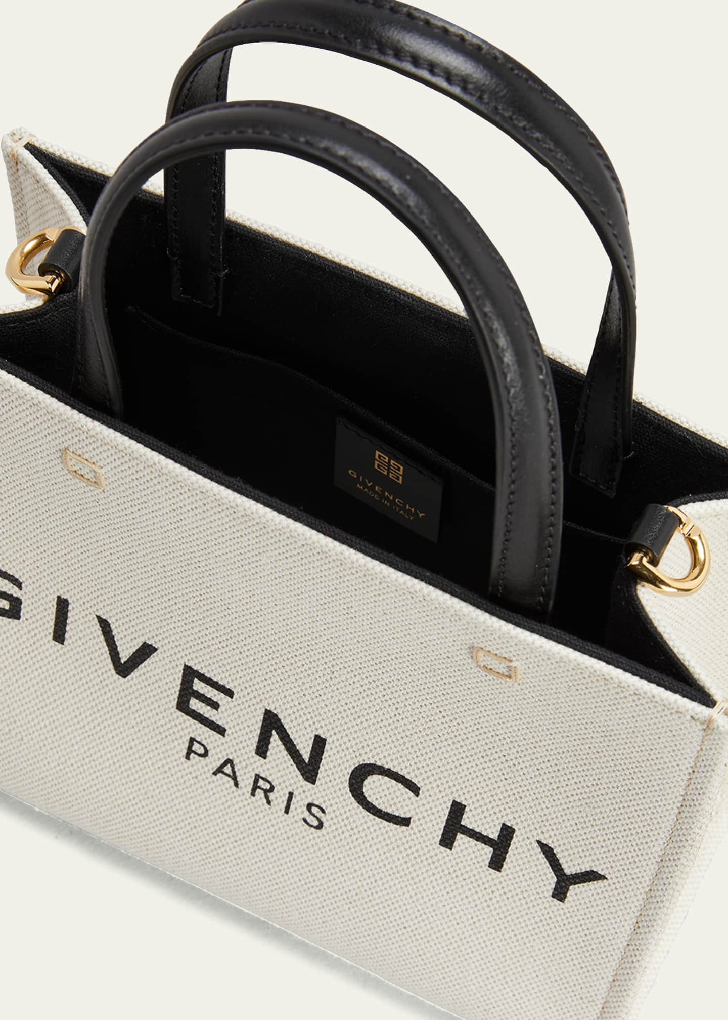 Givenchy G-Tote Medium Shopping Bag in Leather with Corset Detail -  Bergdorf Goodman