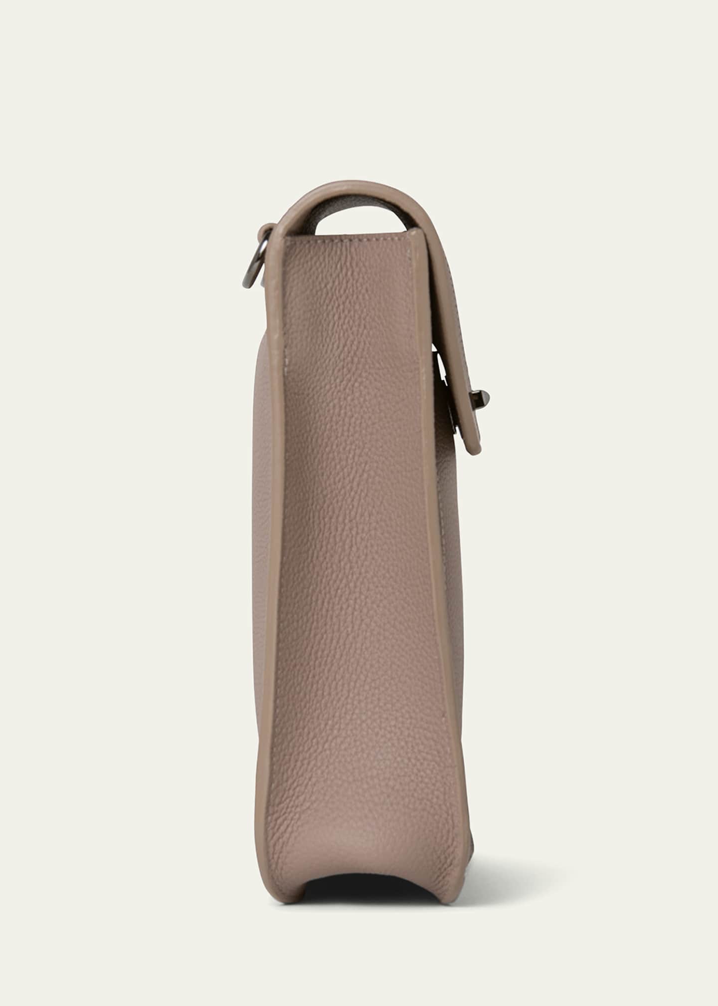Akris Anouk Small Leather Messenger Bag Image 3 of 6