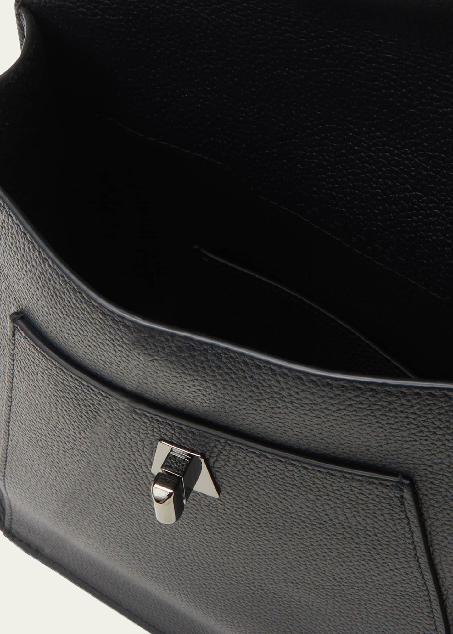 Anouk Small Leather Messenger Bag