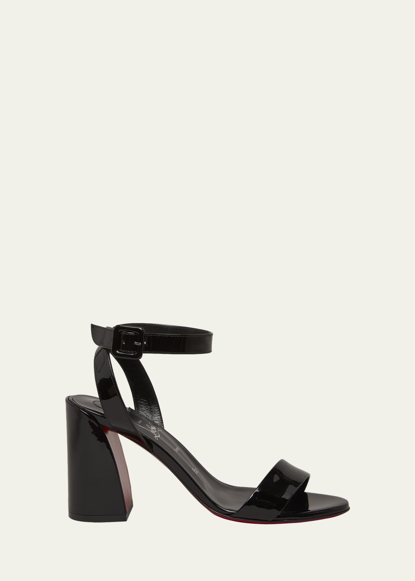 Christian Louboutin Miss Sabina Red Sole Ankle-Strap Sandals - Bergdorf ...