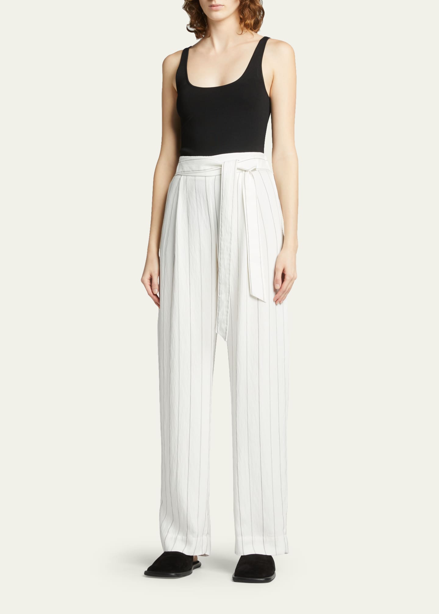 Vince striped pants cheap