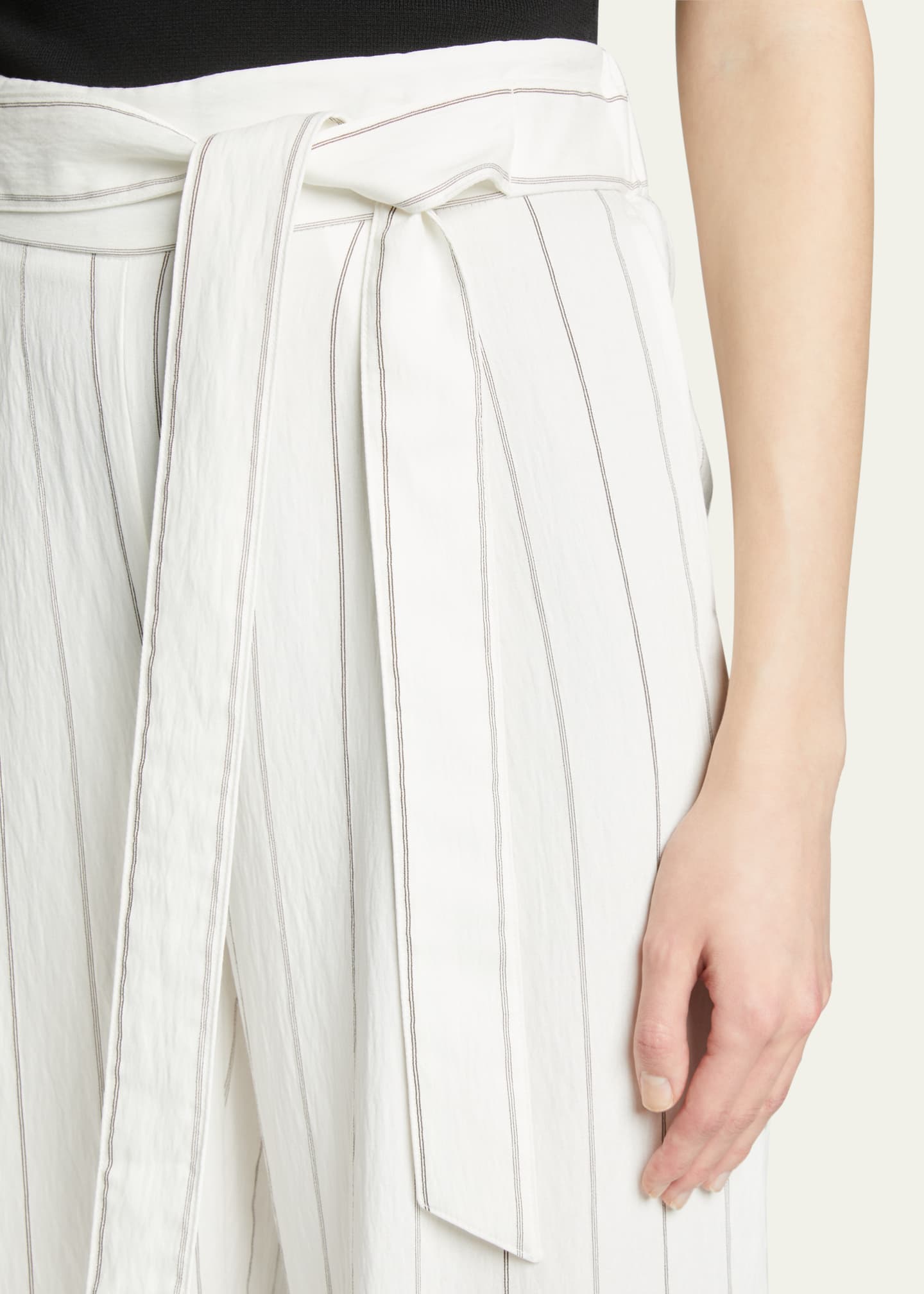 Vince striped pants store