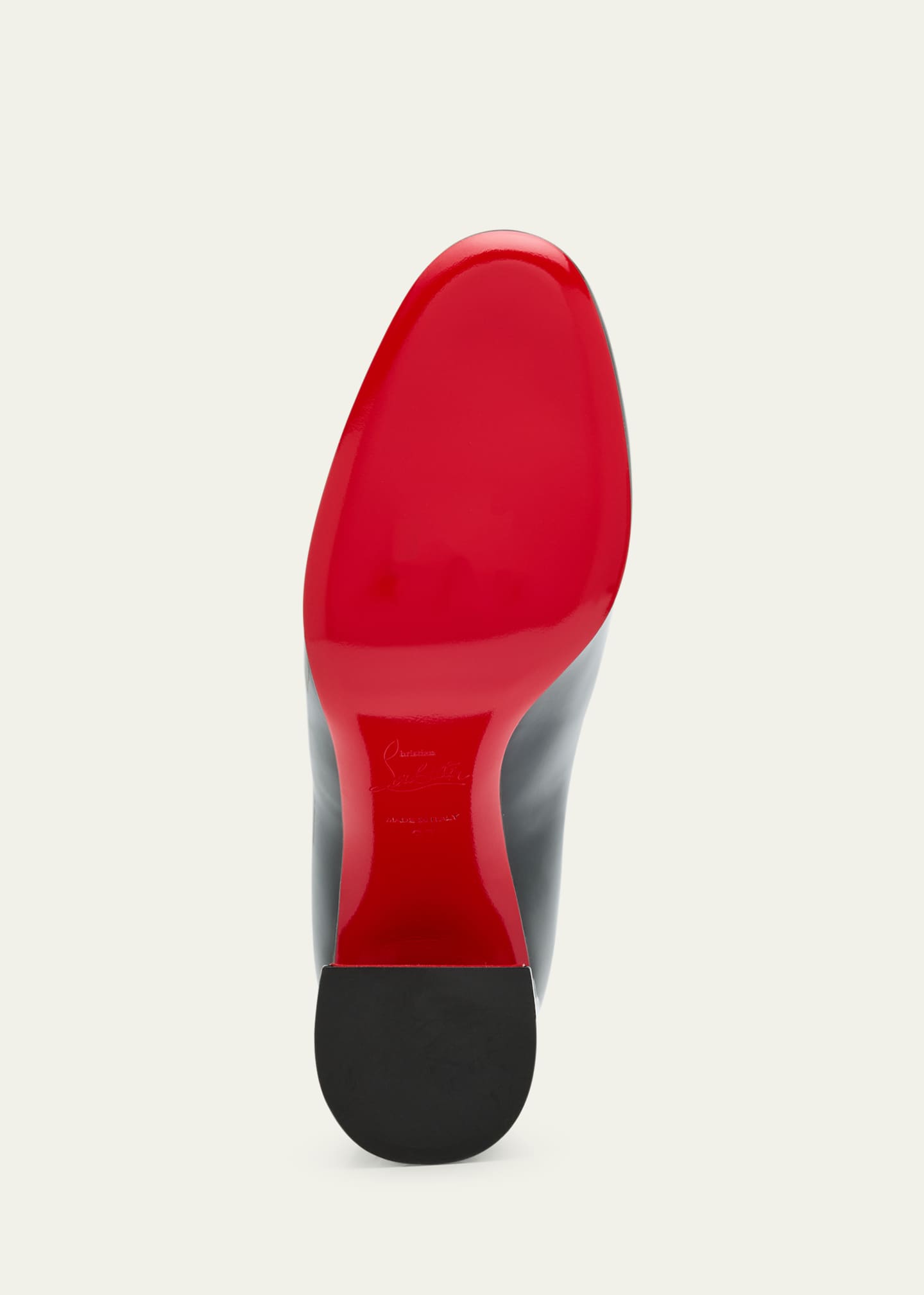 Christian Louboutin Miss Sab Patent Red Sole Pumps Image 6 of 7