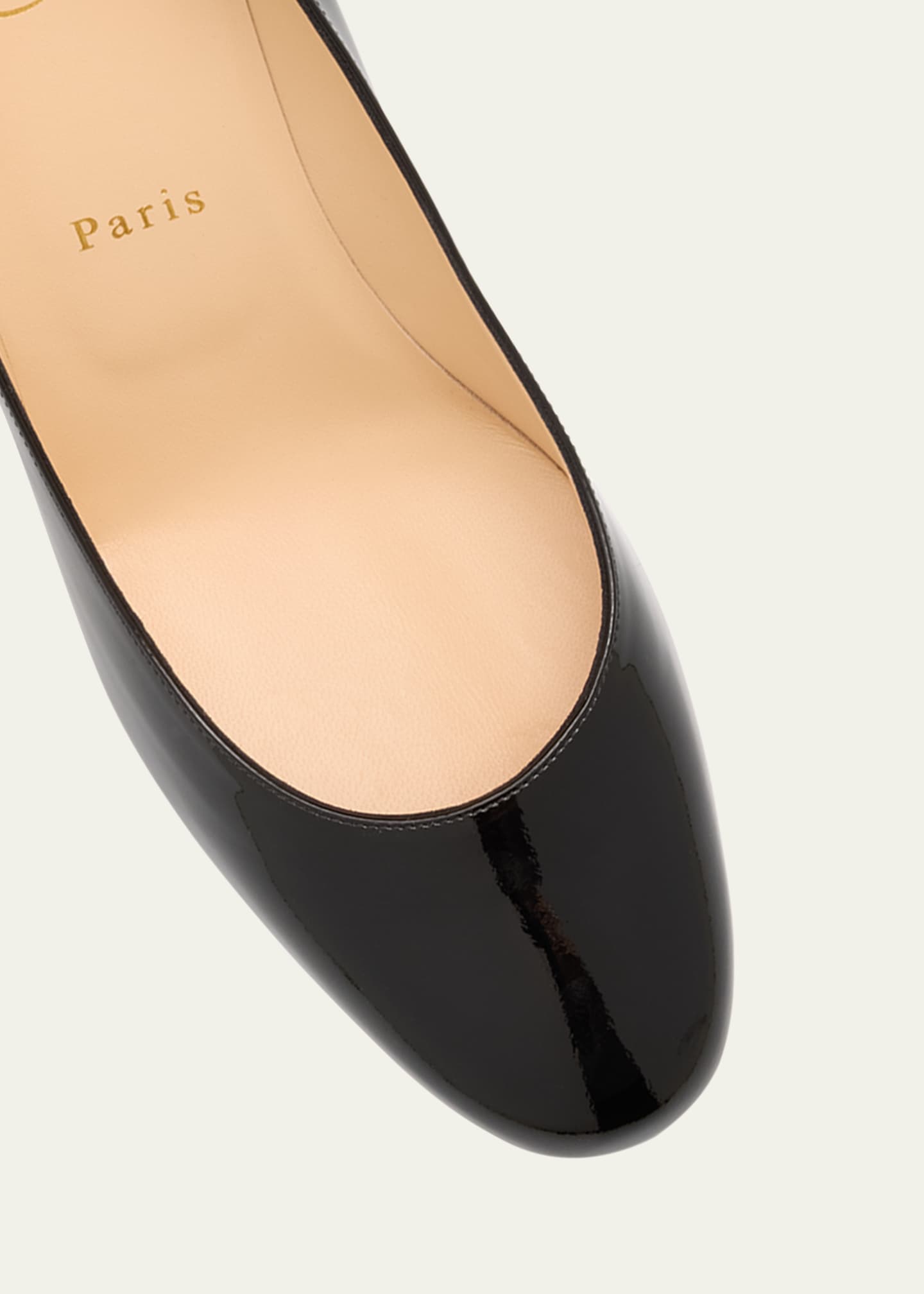 Christian Louboutin Miss Sab Patent Red Sole Pumps Image 5 of 5