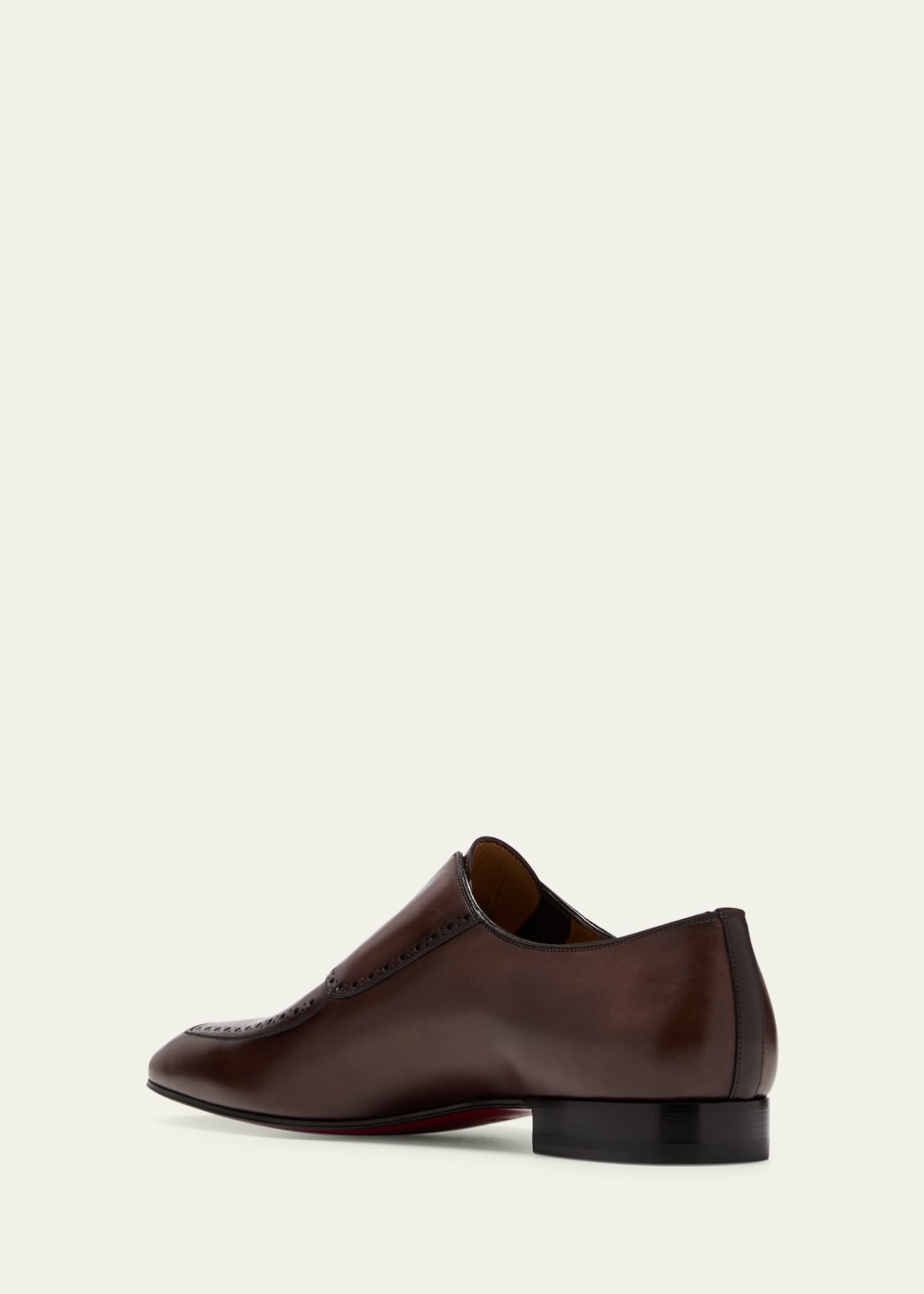 Christian Louboutin Men's Lafitte Leather Oxford Shoes
