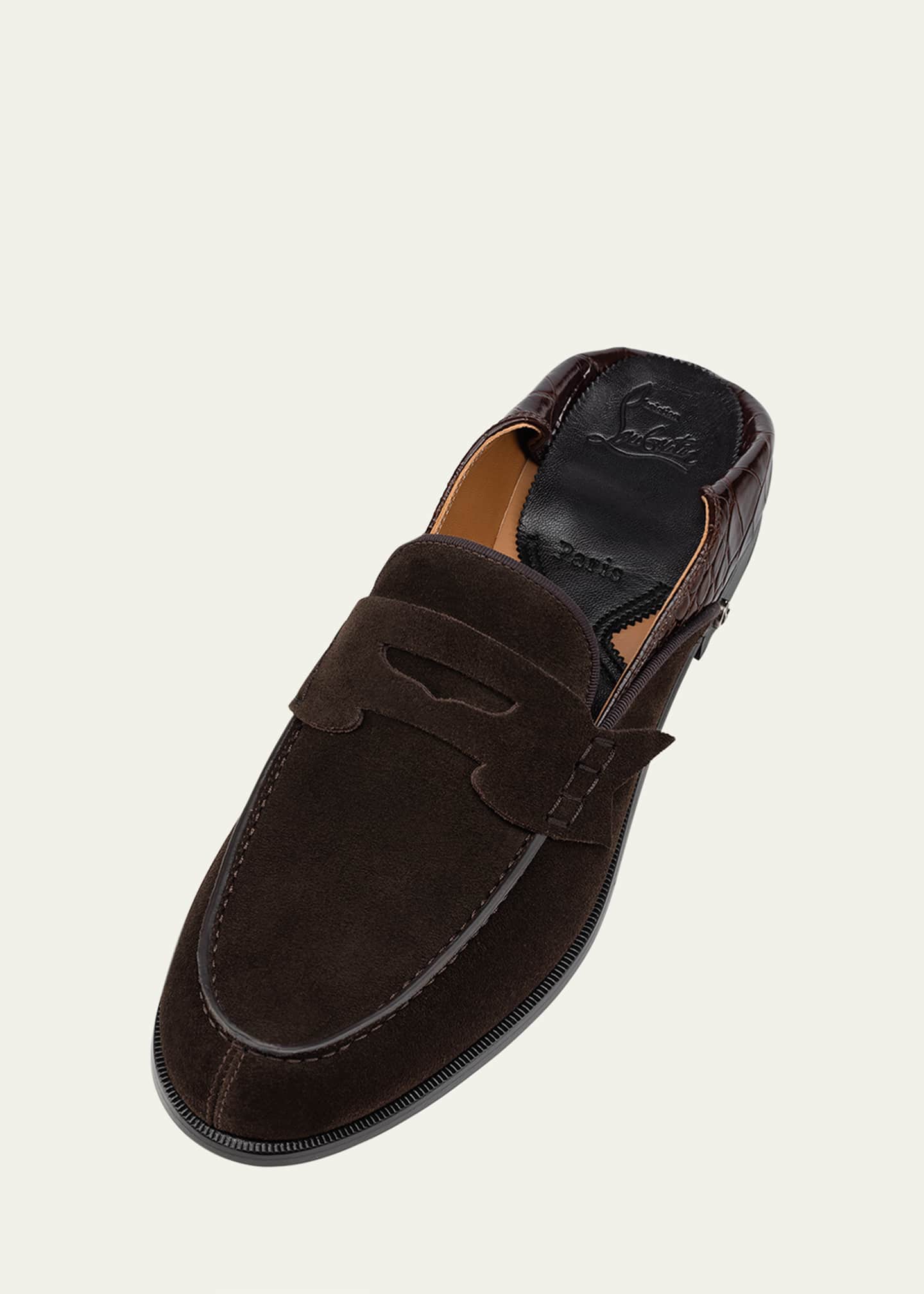 backless penny loafers