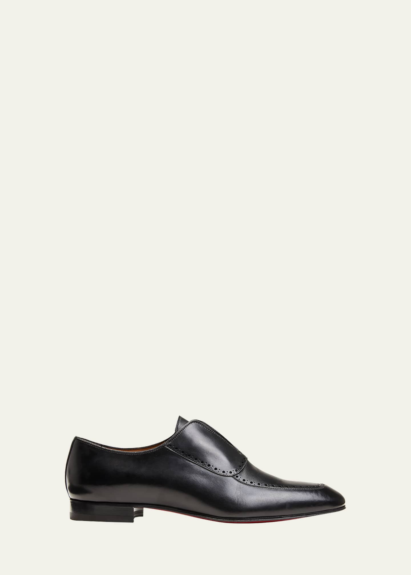 Christian Louboutin Men's Lafitte Leather Slip-On Loafers - Bergdorf ...