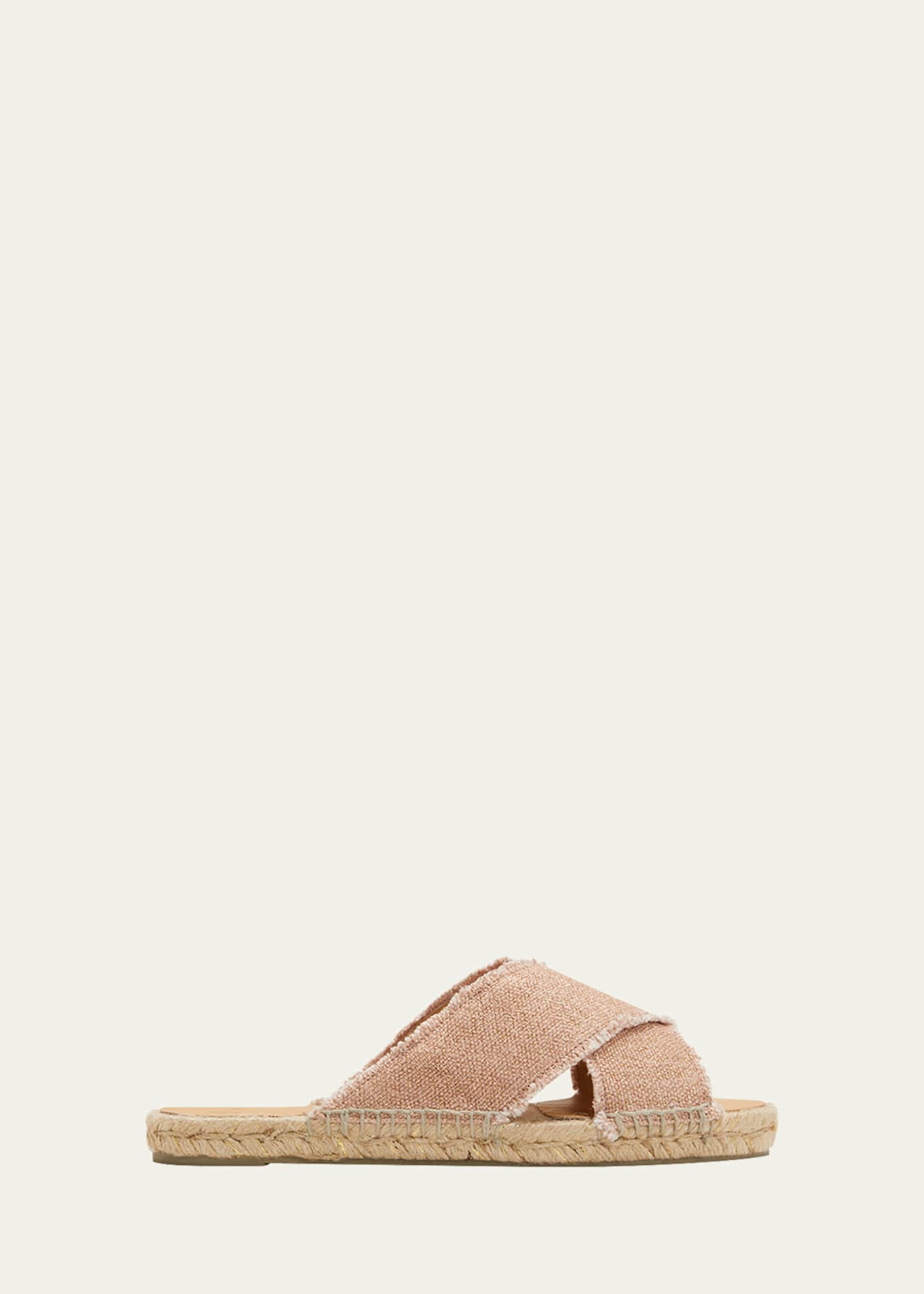 Criss cross espadrille slides shop