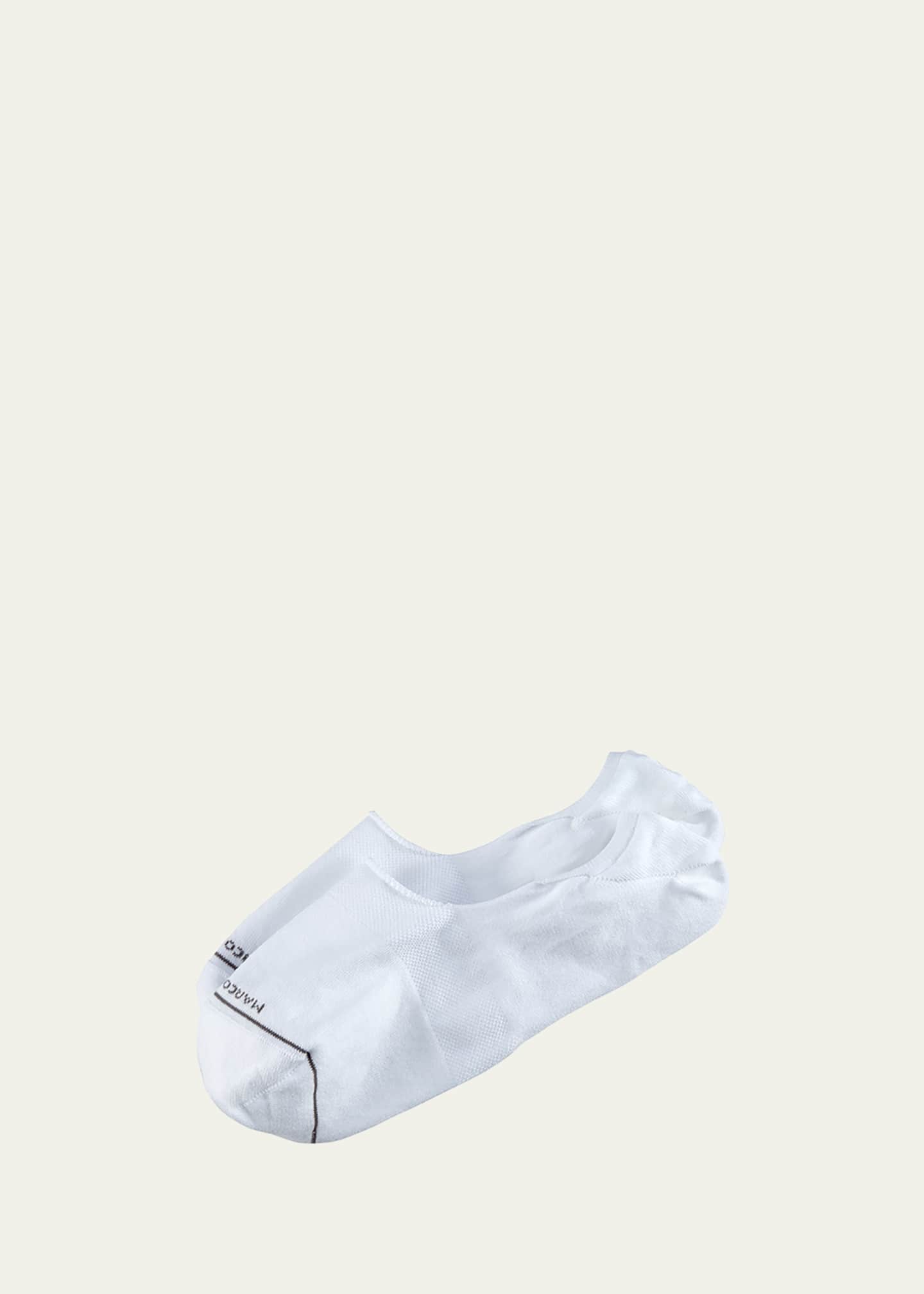 Marcoliani Invisible Touch Solid No-Show Socks Image 1 of 2
