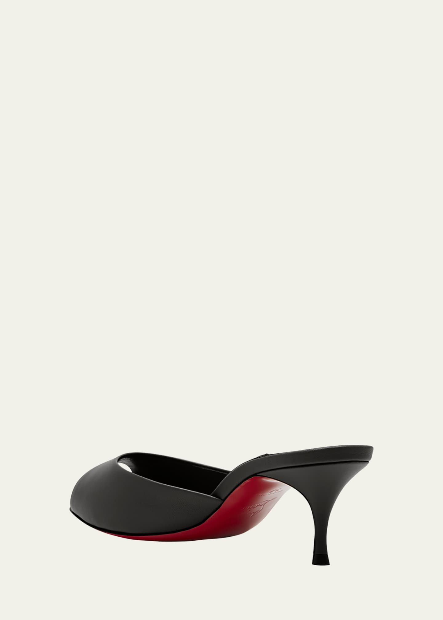 Christian Louboutin Me Dolly Red Sole Mule Sandals Image 4 of 5