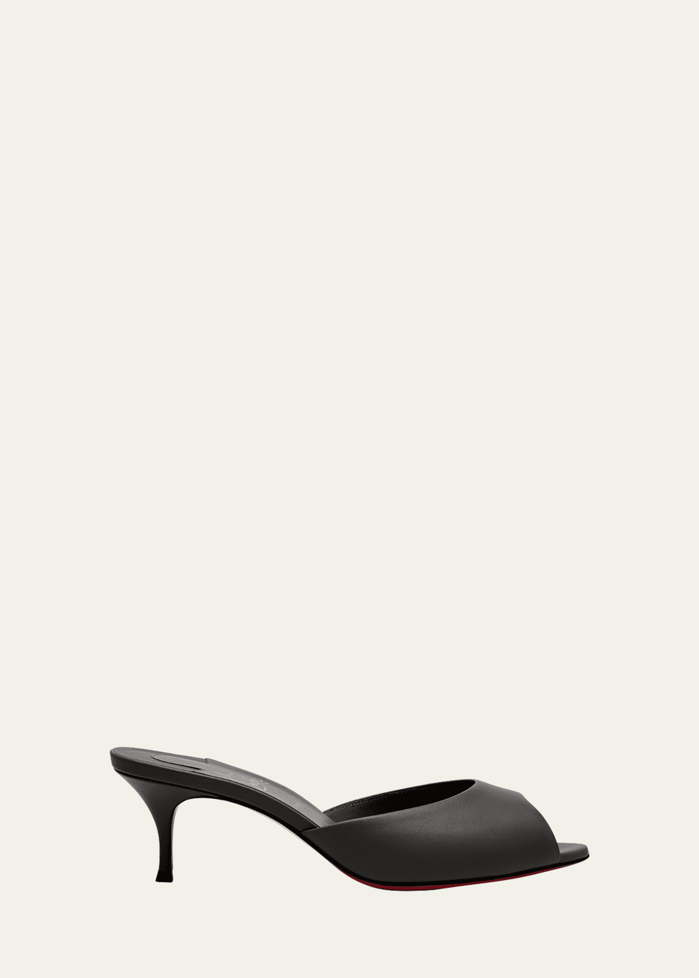 Christian Louboutin Me Dolly Red Sole Mule Sandals Image 1 of 5