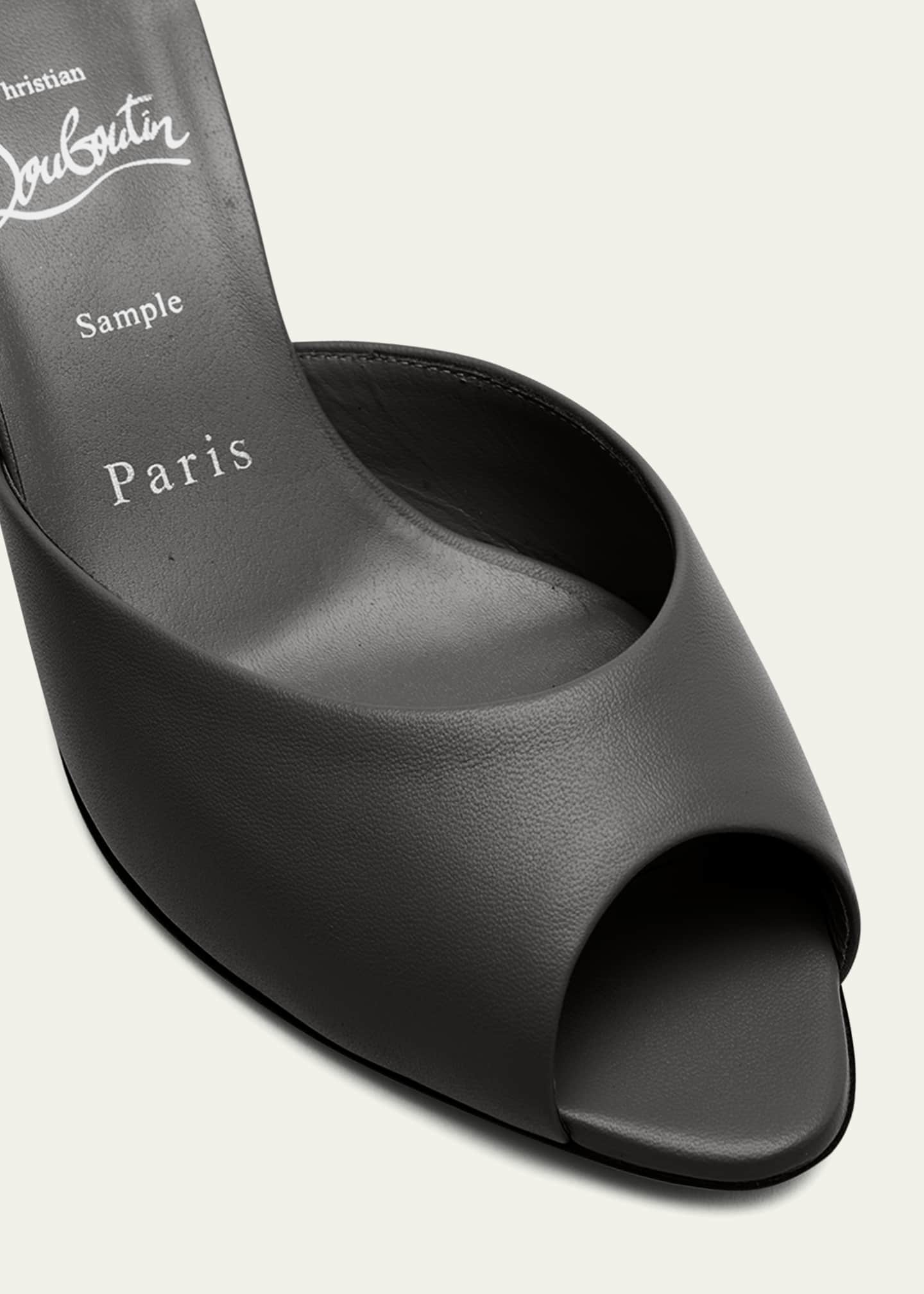 Christian Louboutin Me Dolly Red Sole Mule Sandals Image 5 of 5