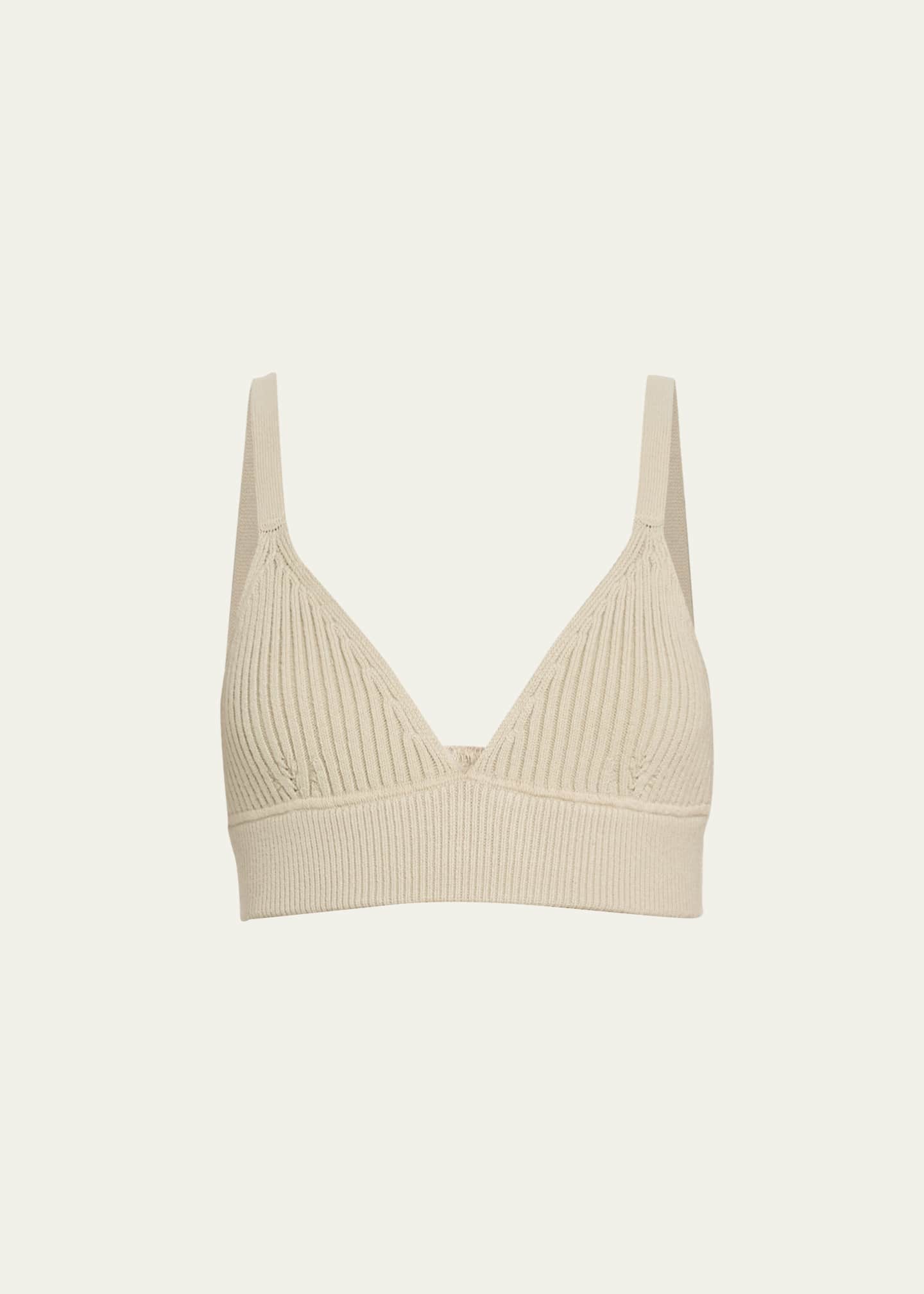 Michael Kors Collection V-Neck Cashmere Bra Image 1 of 5