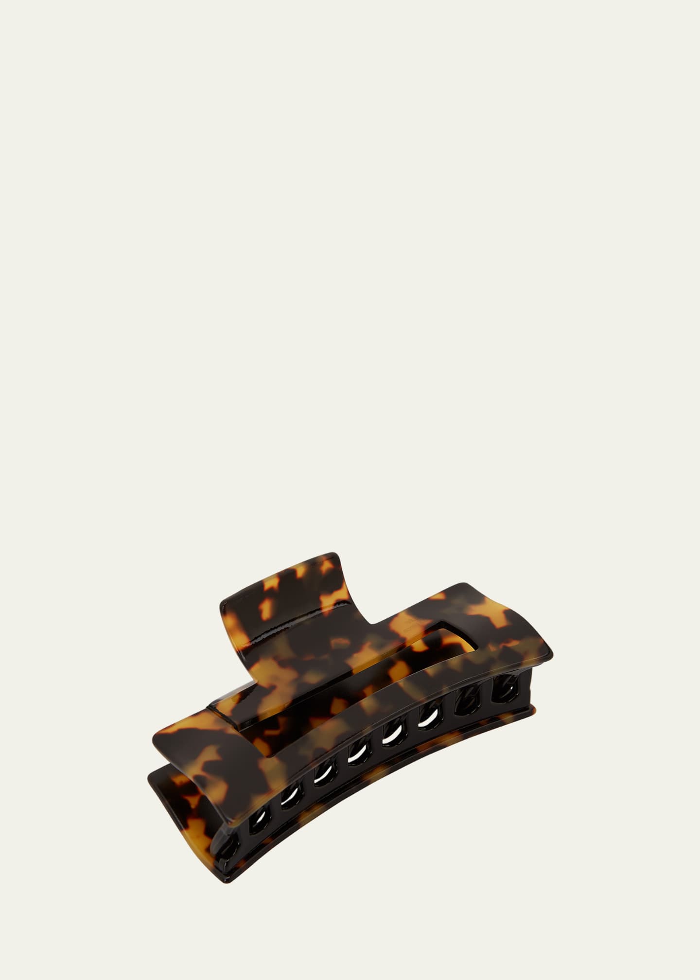 France Luxe Large Cutout Rectangle Jaw Hair Clip Image 2 of 3