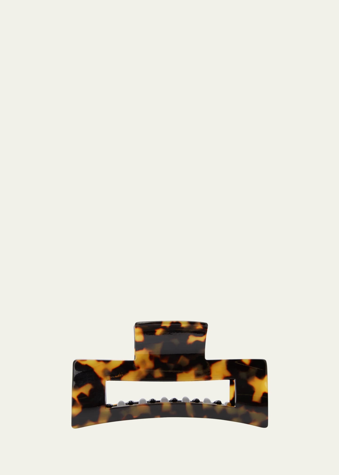 France Luxe Large Cutout Rectangle Jaw Hair Clip Image 1 of 3