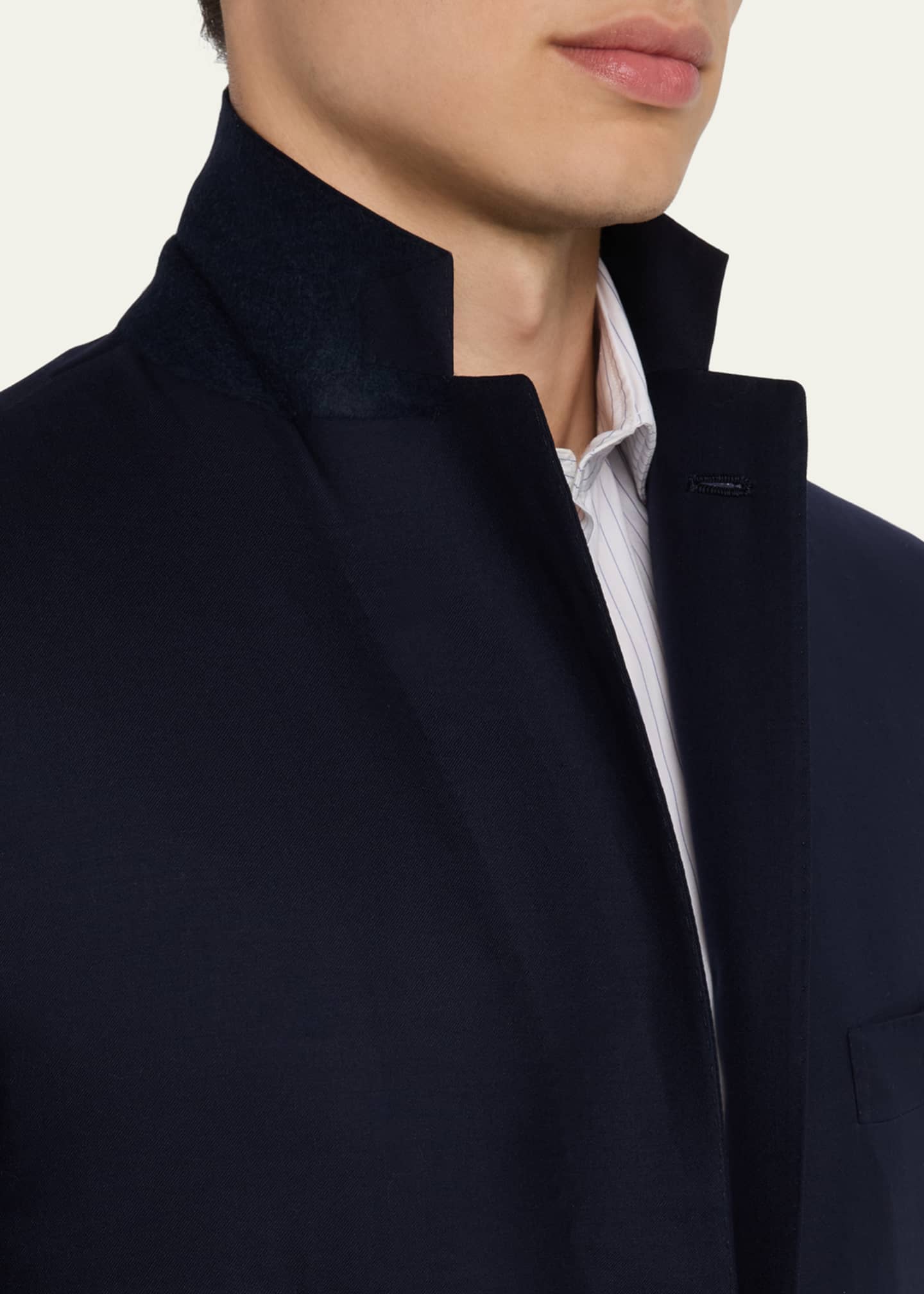 Kiton Men's Wool-Silk Basic Suit Image 8 of 8