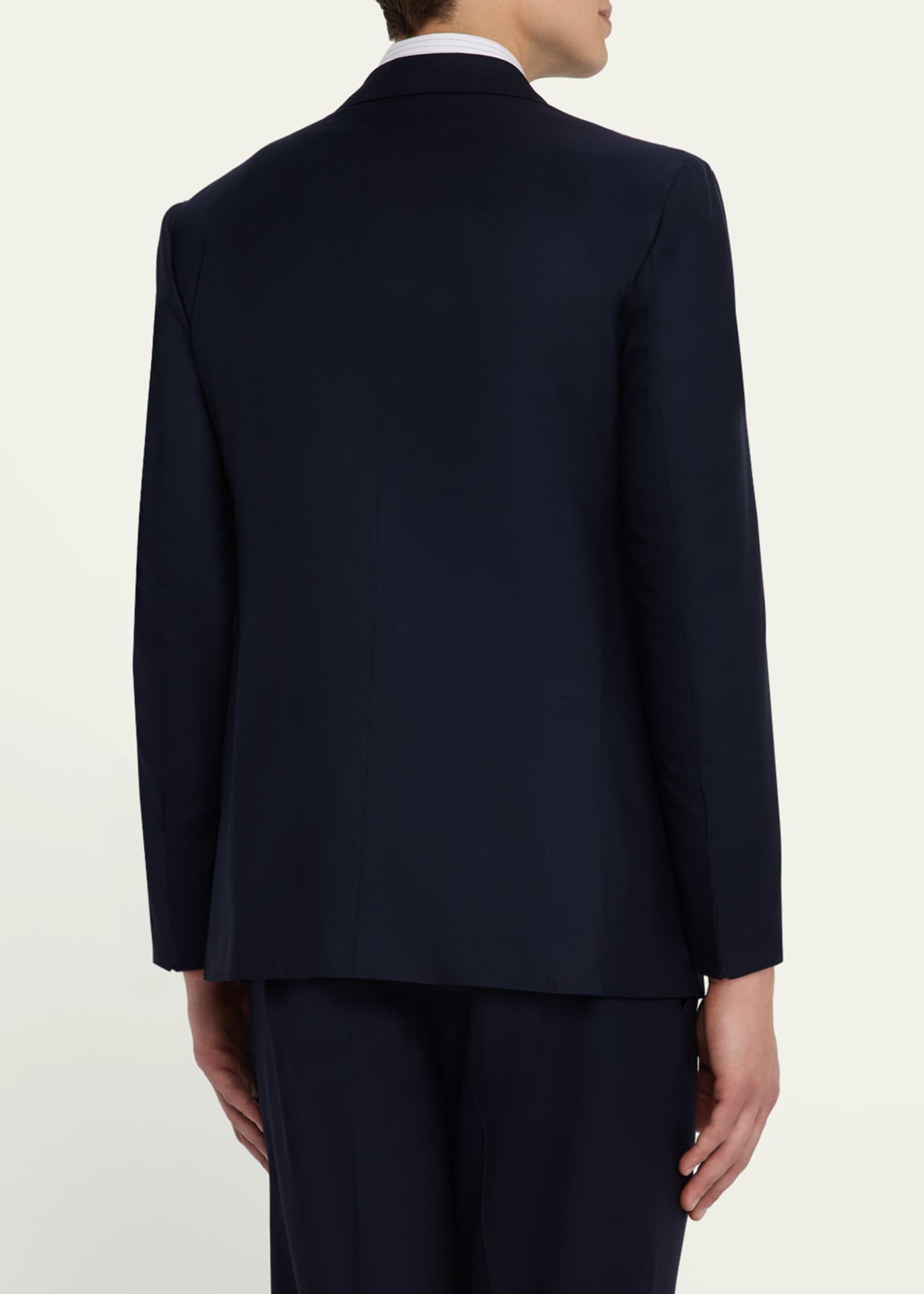 Kiton Men's Wool-Silk Basic Suit Image 5 of 8