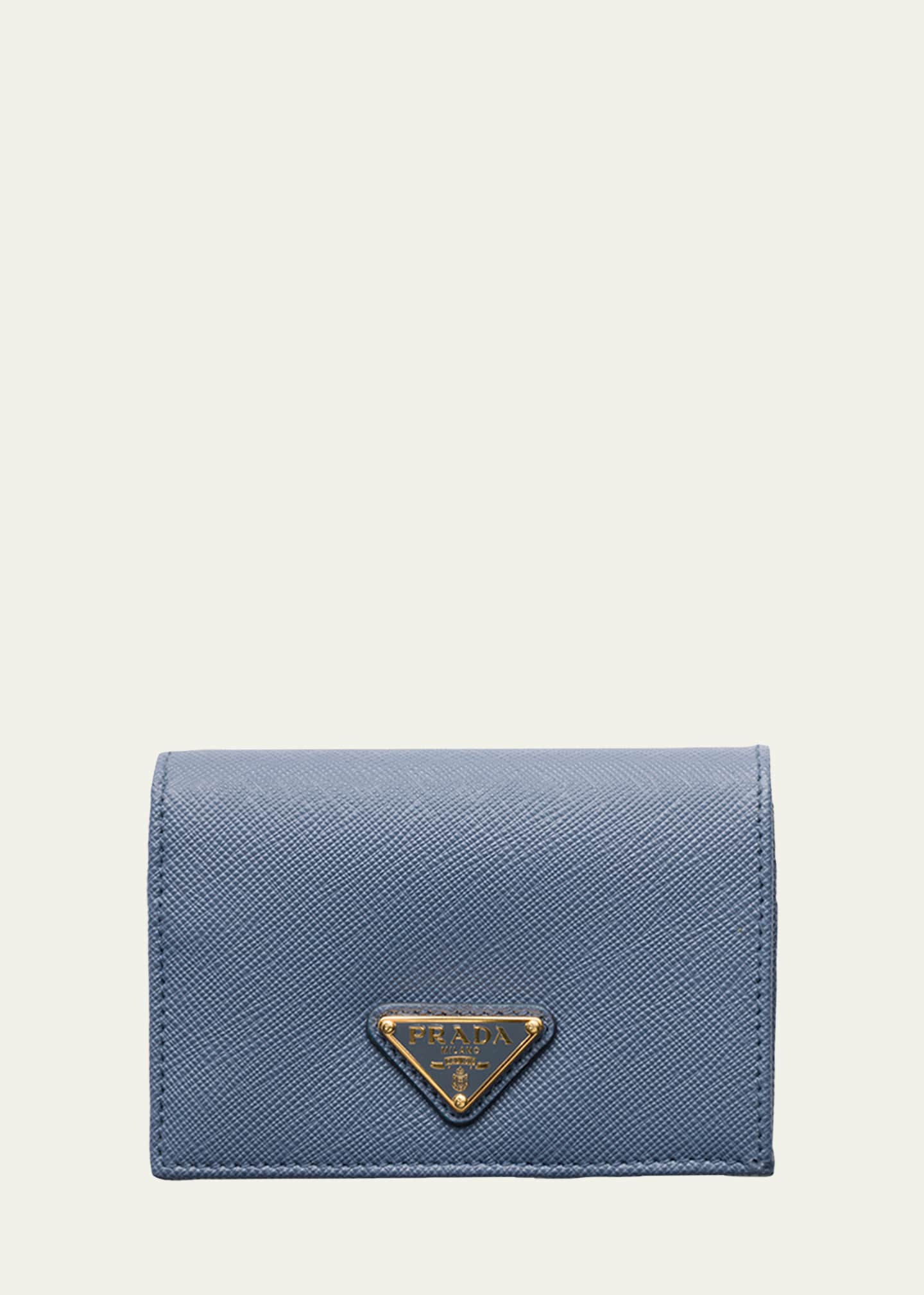 Prada Small Saffiano Leather Wallet - Bergdorf Goodman