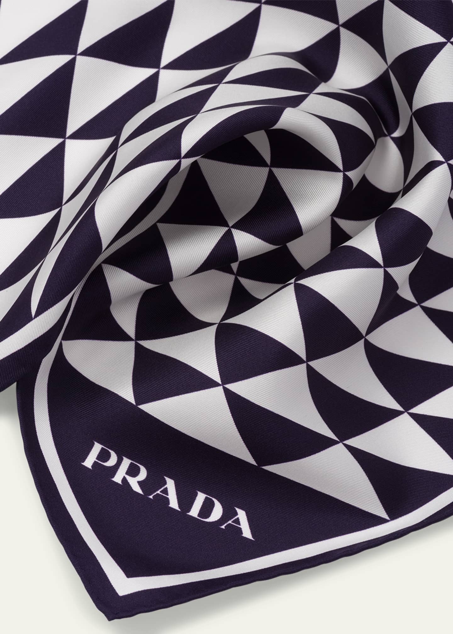 Prada new arrivals silk scarf