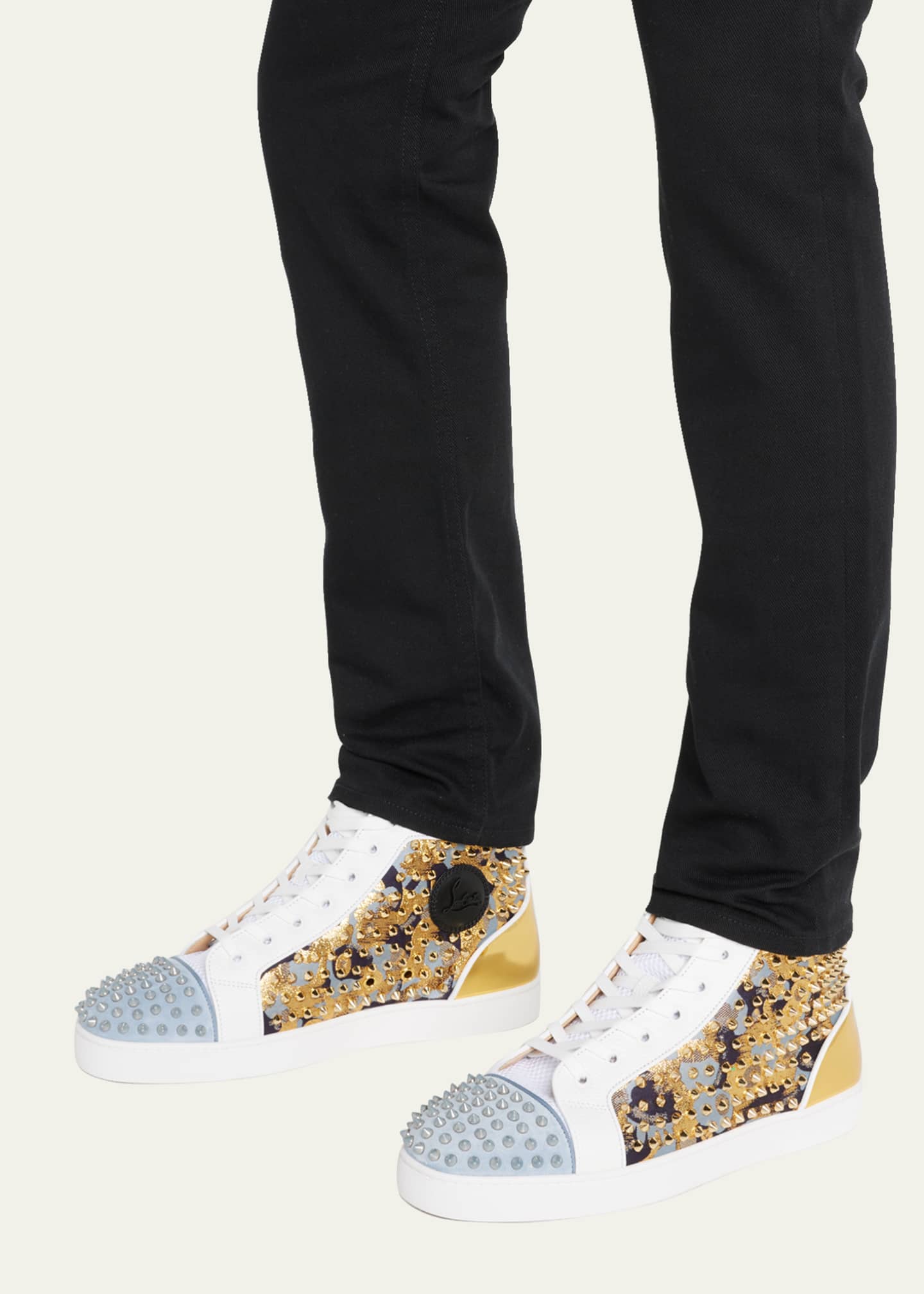 一度使用 ルブタン 2021SS Louis ORLATO FLAT JEANS-