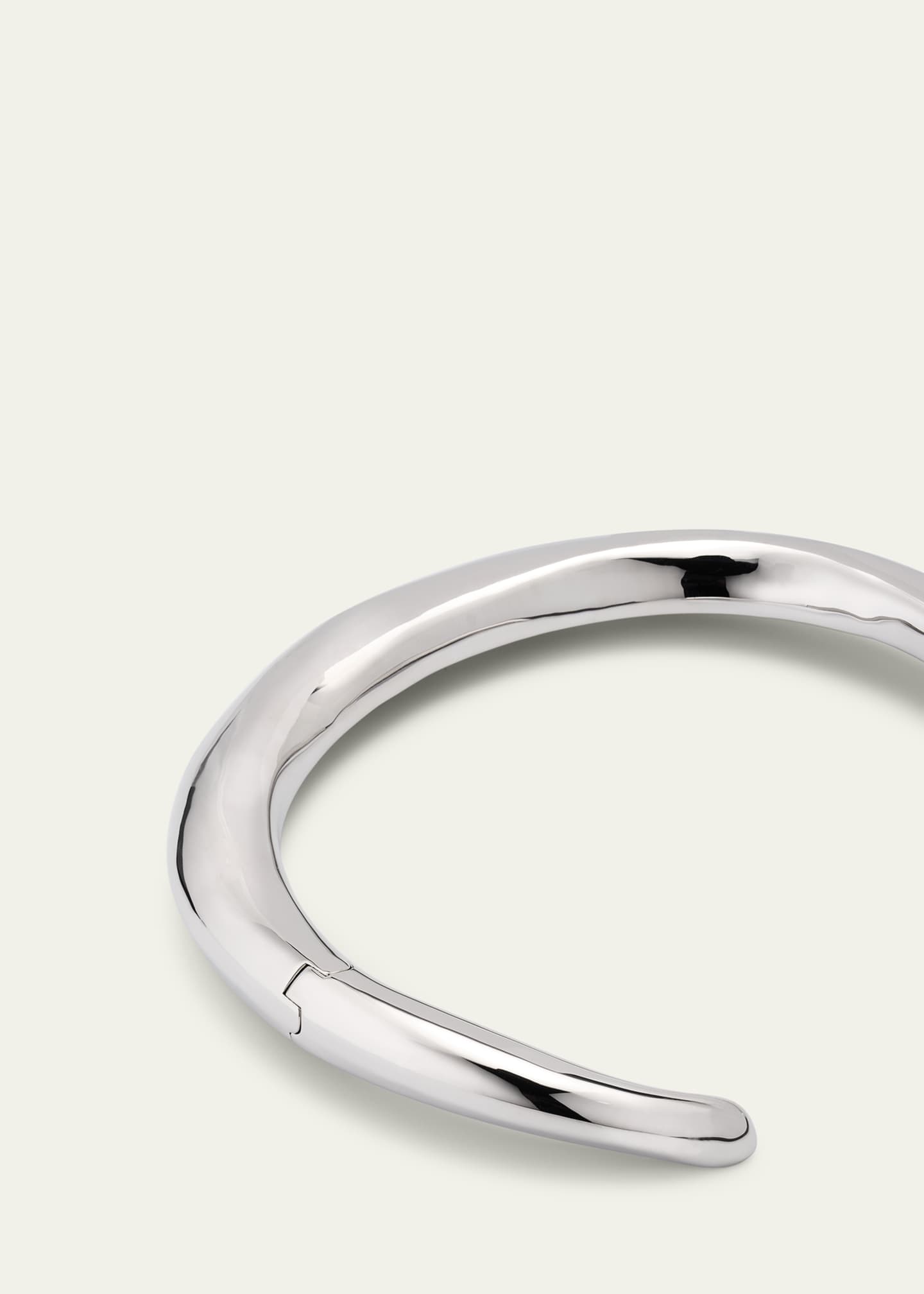 Alexis Bittar Hinged Metal Collar Necklace Image 4 of 4