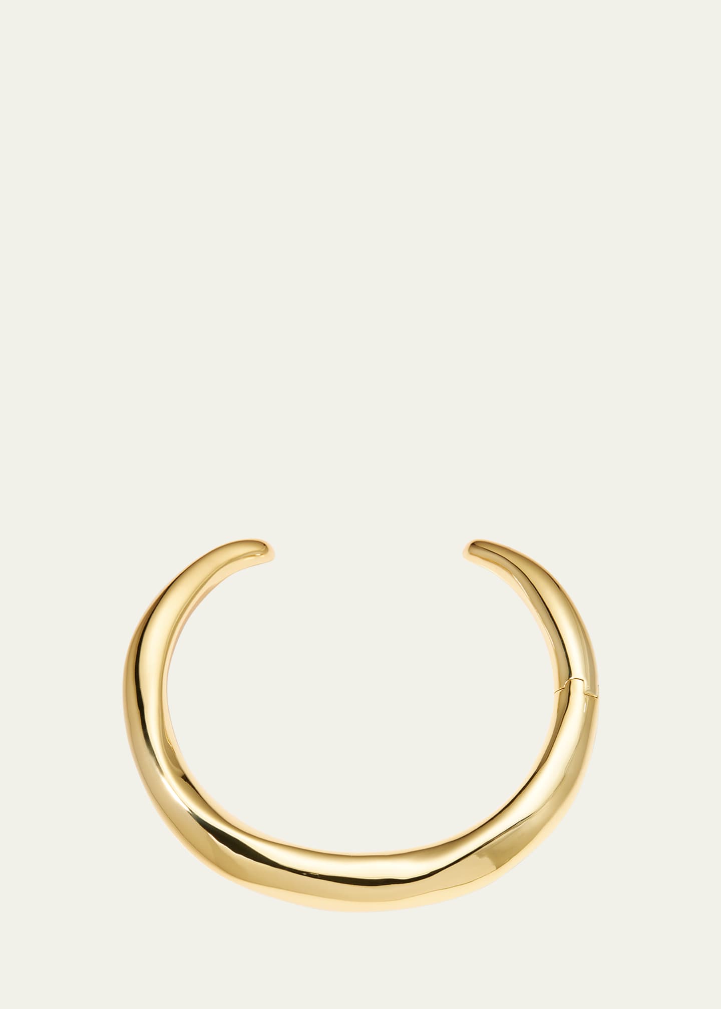 Alexis Bittar Hinged Metal Collar Necklace