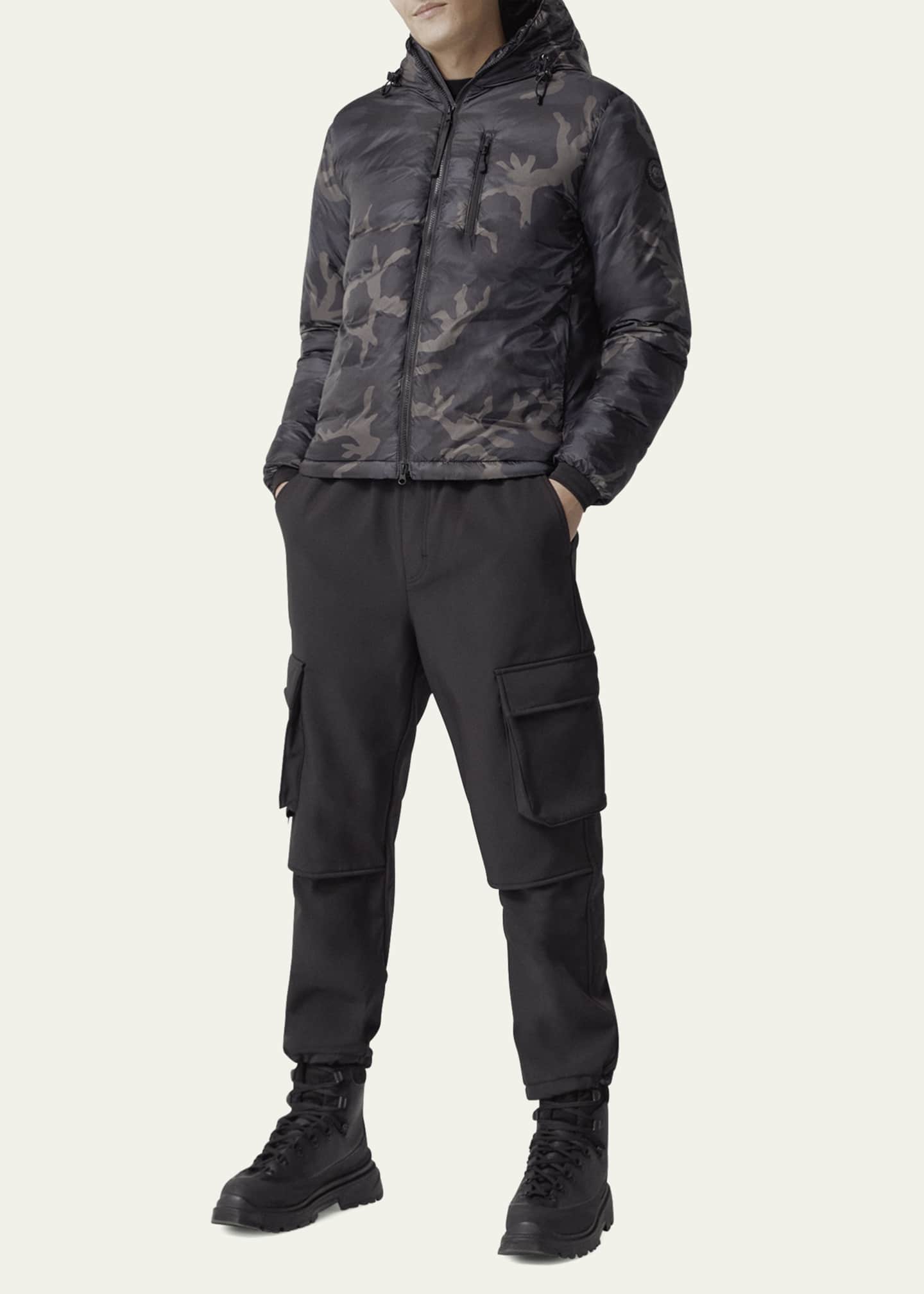Black camo canada goose jacket online