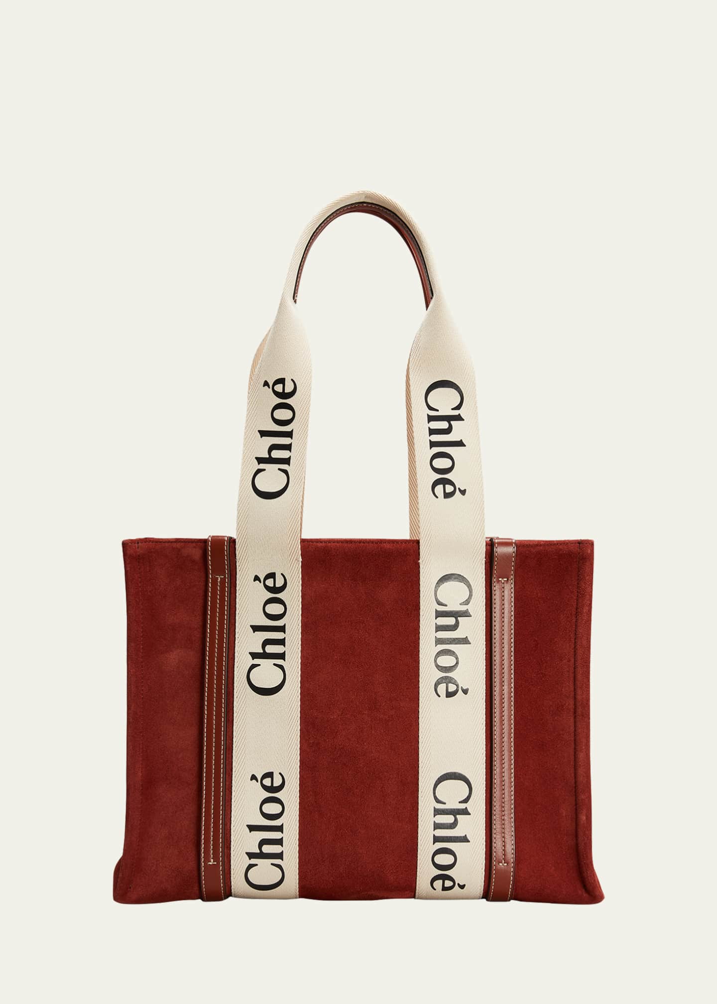 chloé medium woody tote bag