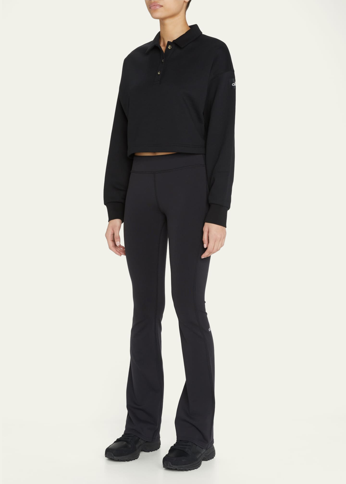 Alo Yoga Airbrush LowRise Bootcut Leggings Bergdorf Goodman